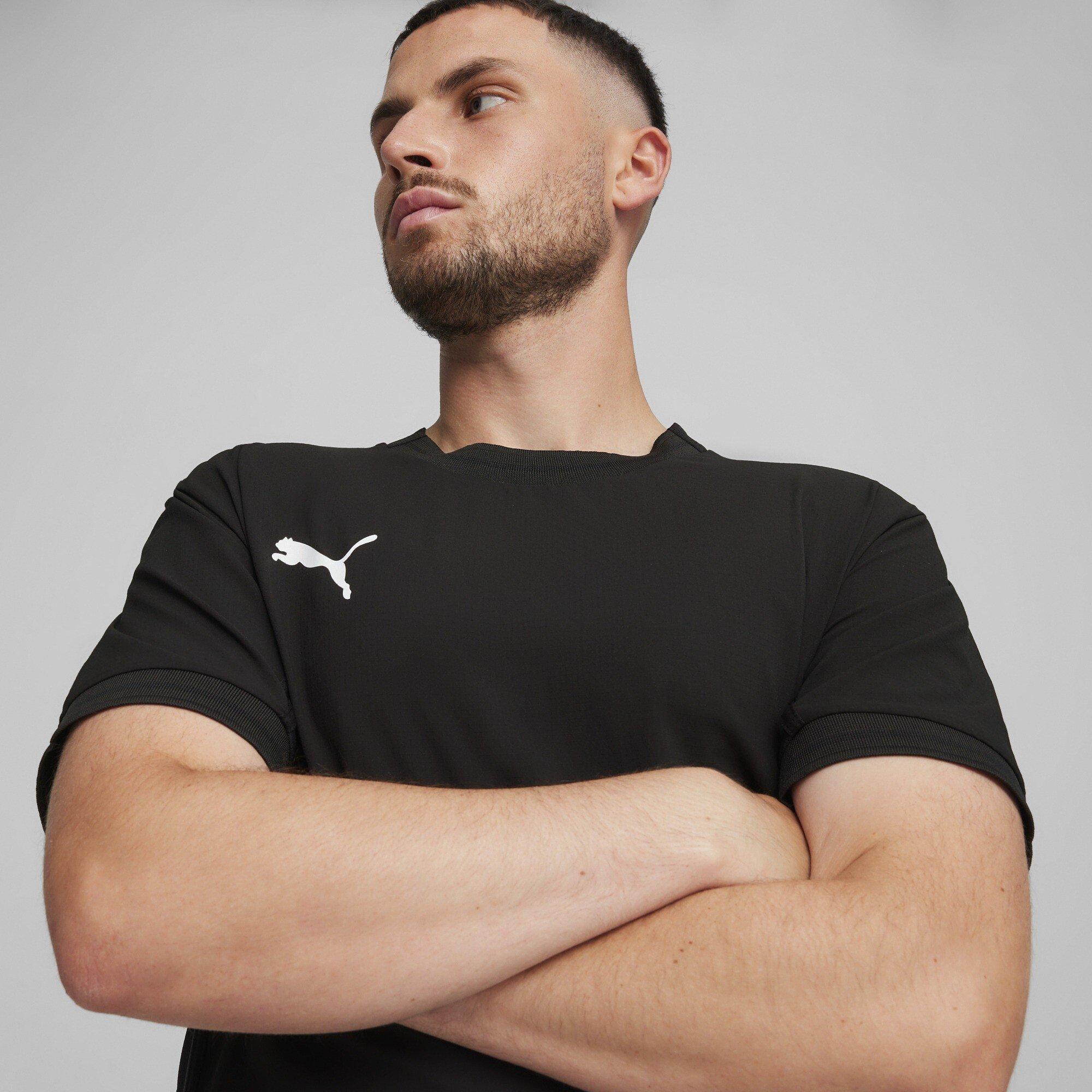 Black/White/Gry - Puma - Puma Teamfinal Jersey T-Shirt Mens - 5