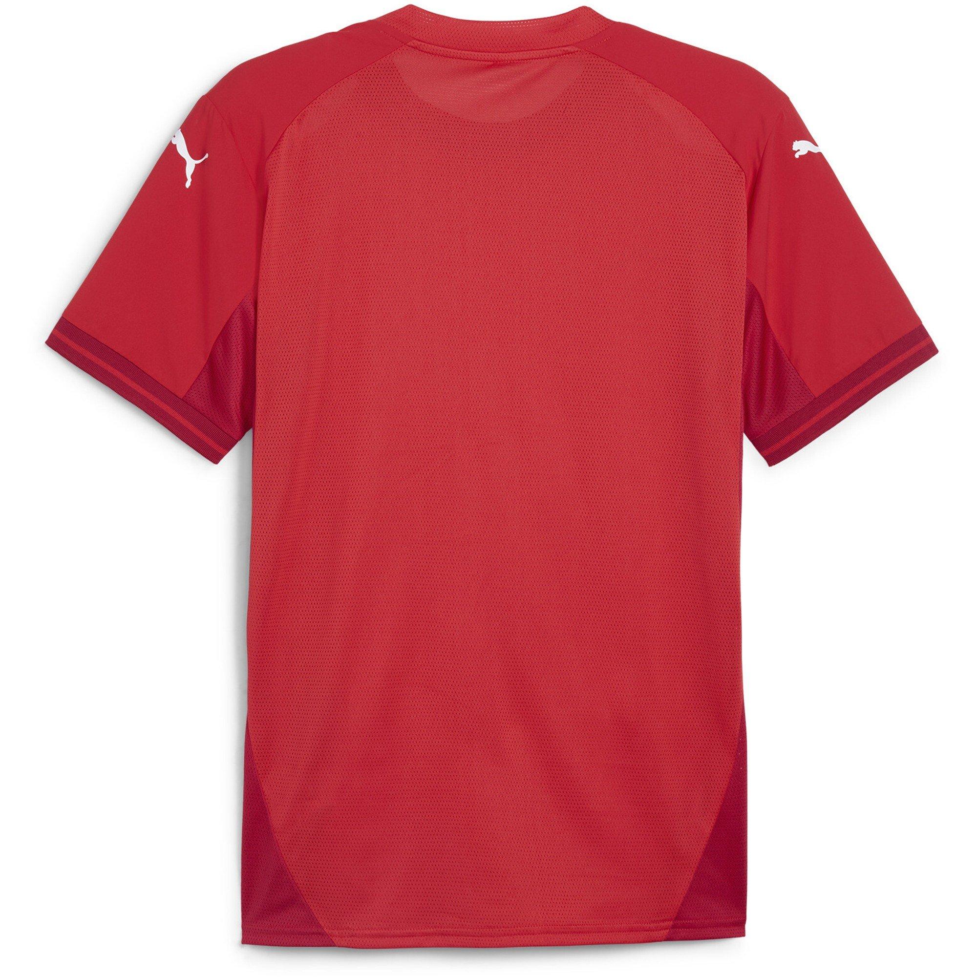 Vermelho/Branco/Vermelho - Puma - Puma Teamfinal Jersey T-Shirt Mens - 2
