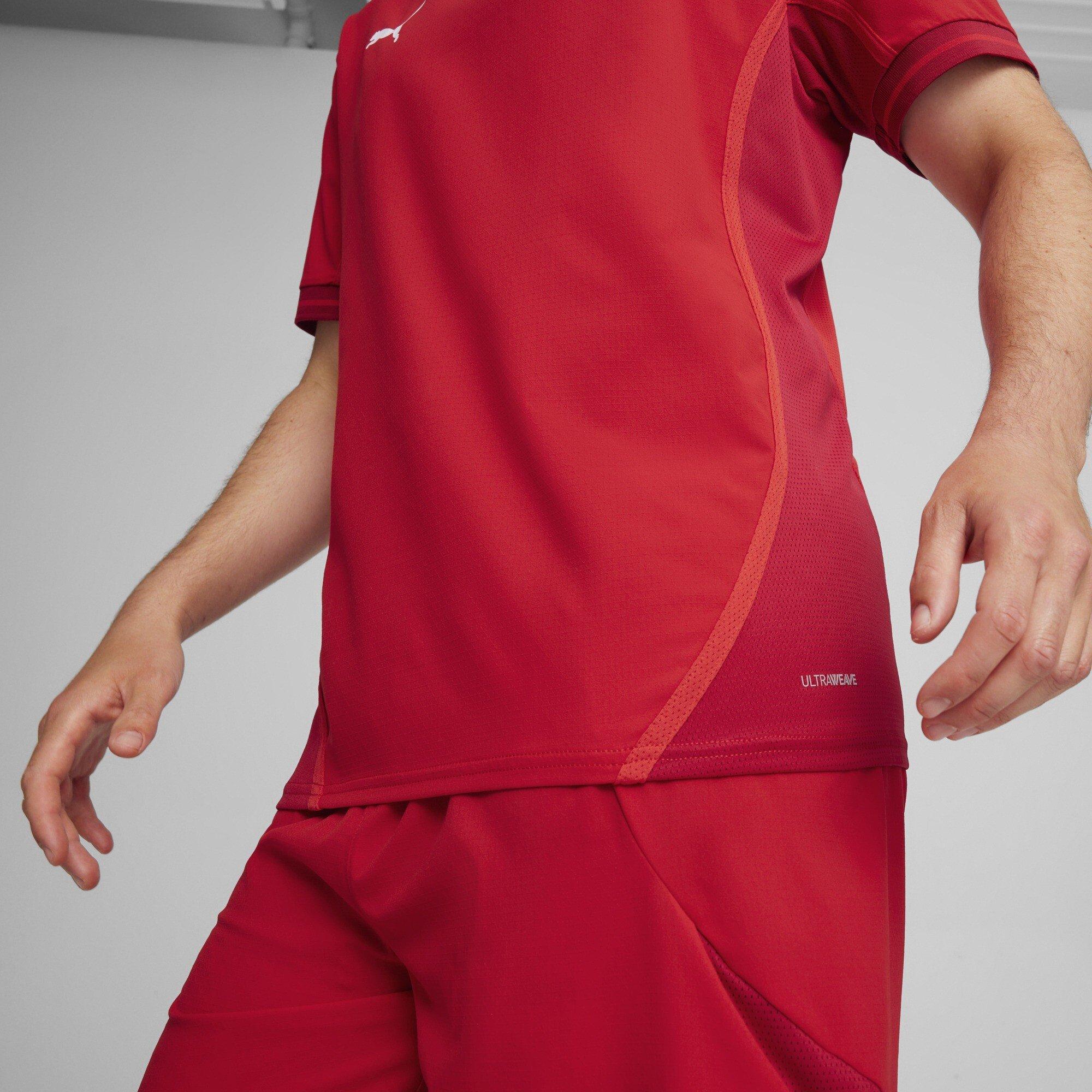 Vermelho/Branco/Vermelho - Puma - Puma Teamfinal Jersey T-Shirt Mens - 5