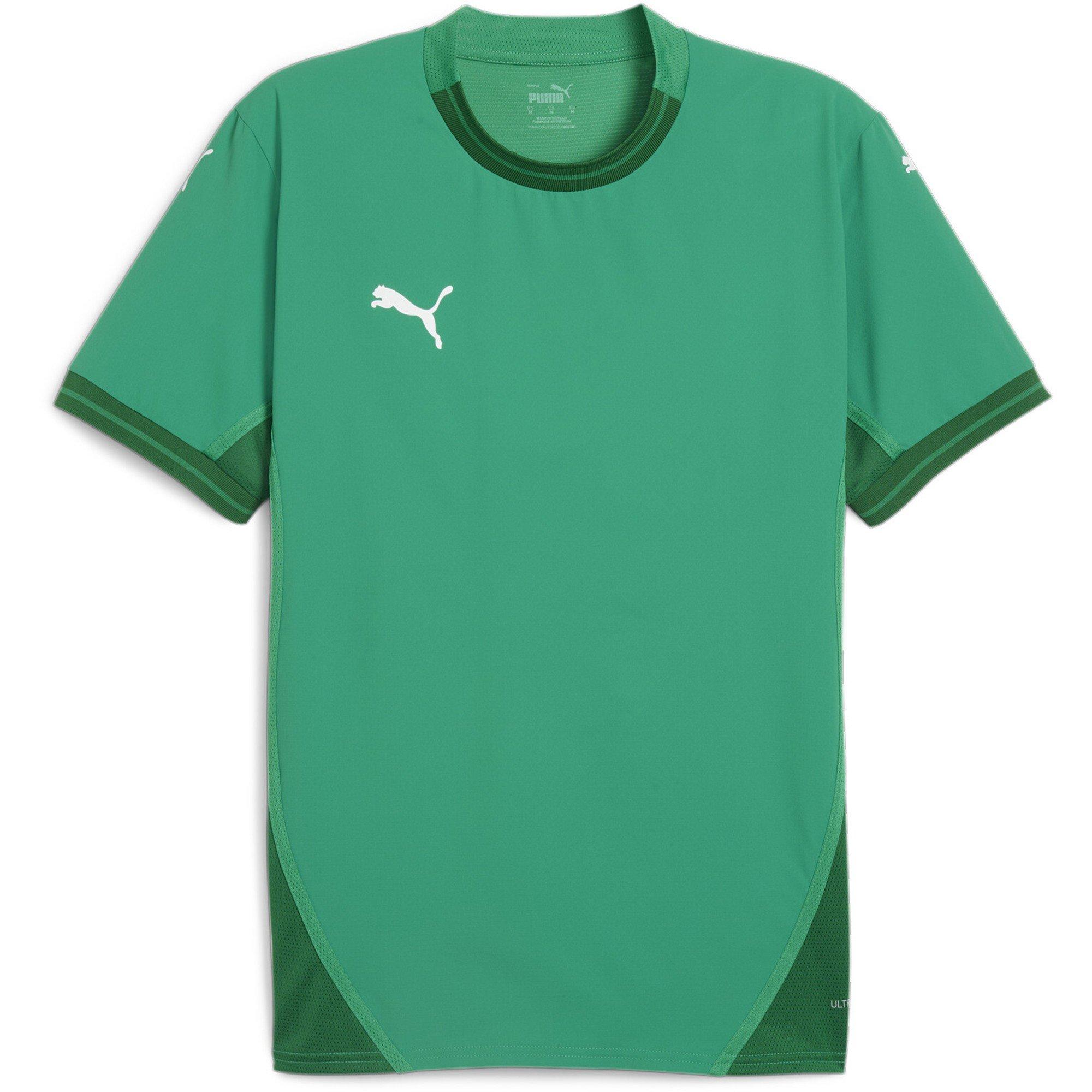 Puma Men's Teamfinal Jersey T-Shirt - Sport Green - XS