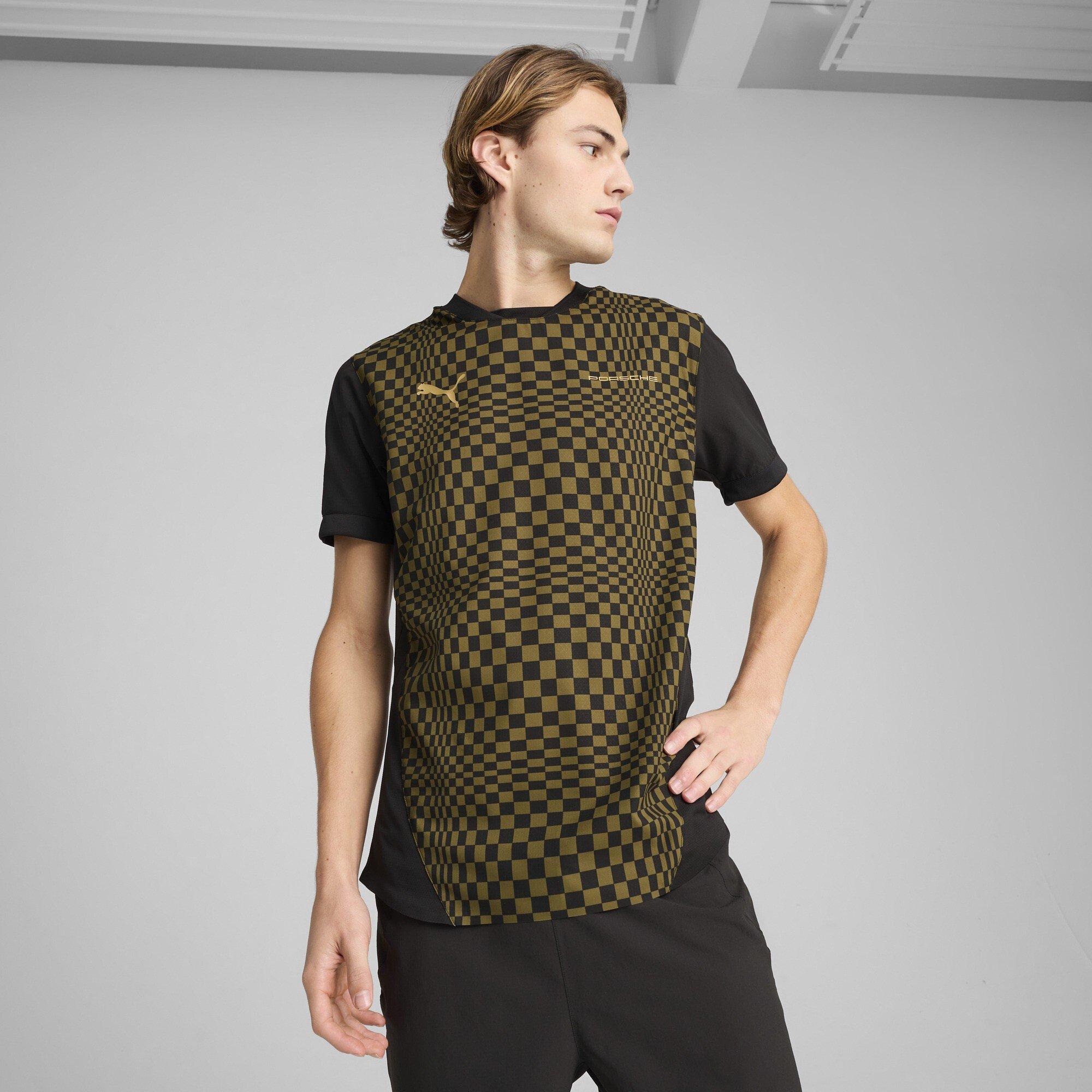 Olive Drab - Puma - Pl Jersey 911 Spirit 70 T-Shirt Mens - 3