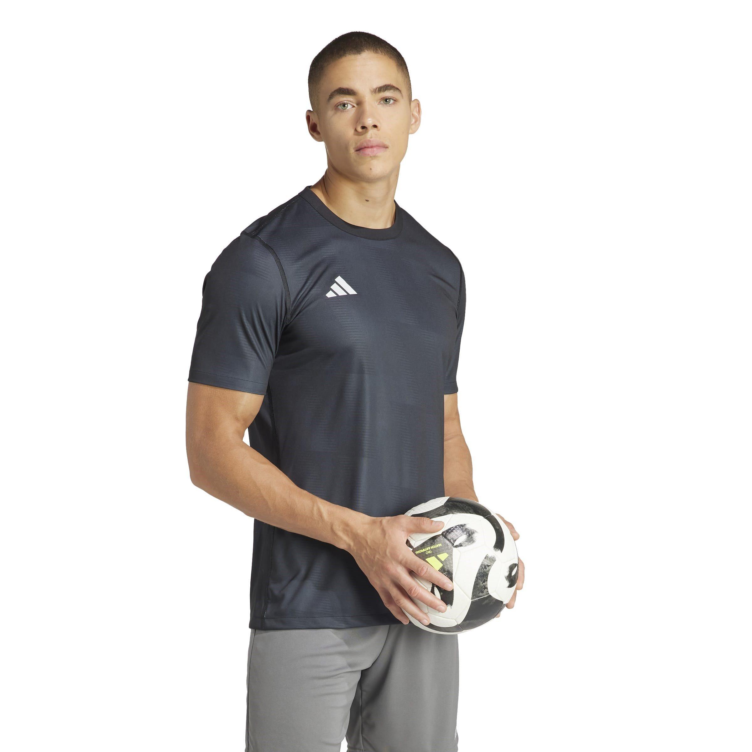 Black/Grey - adidas - Reversible 24 Jersey - 4