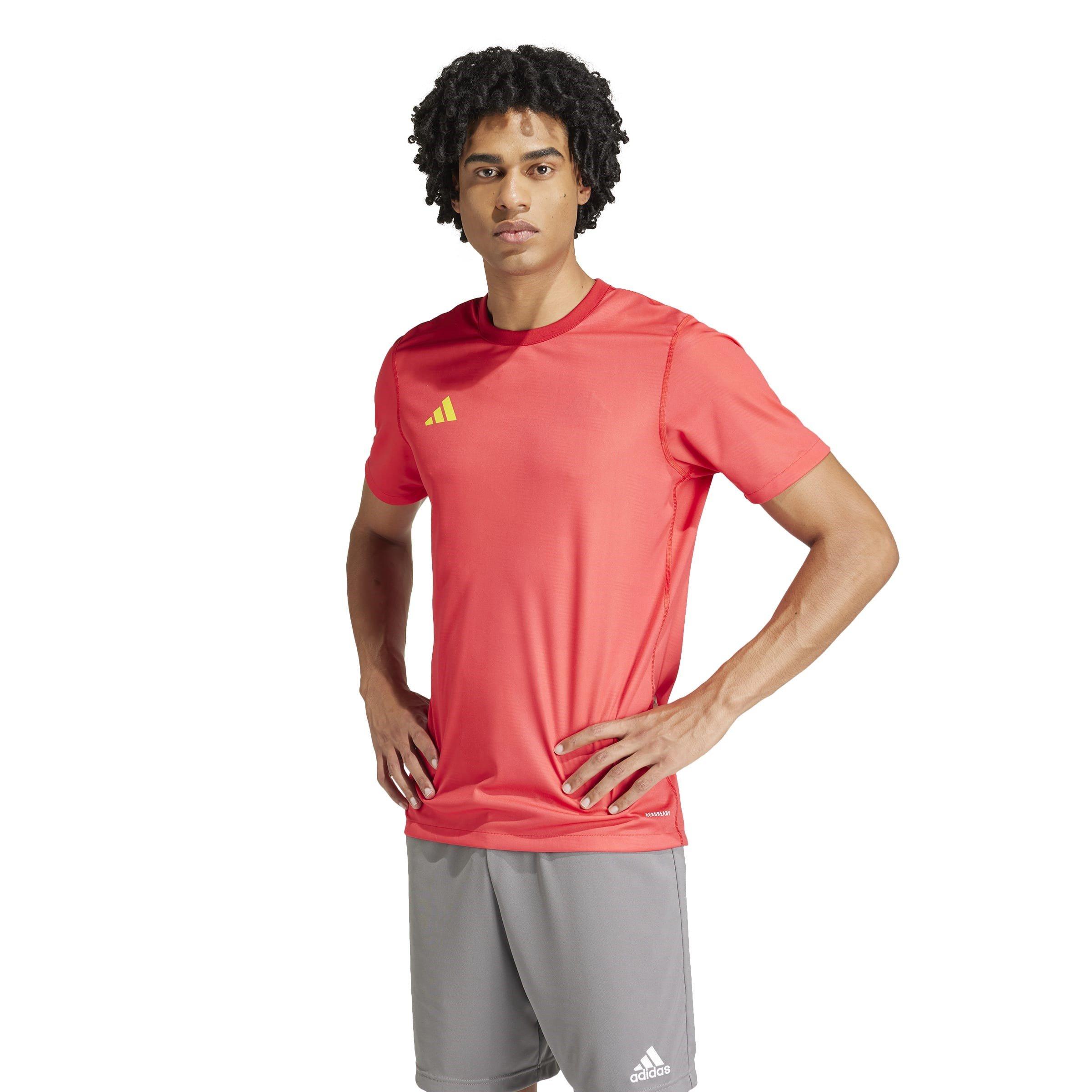 power red 2/ylw - adidas - Reversible 24 Jersey - 3
