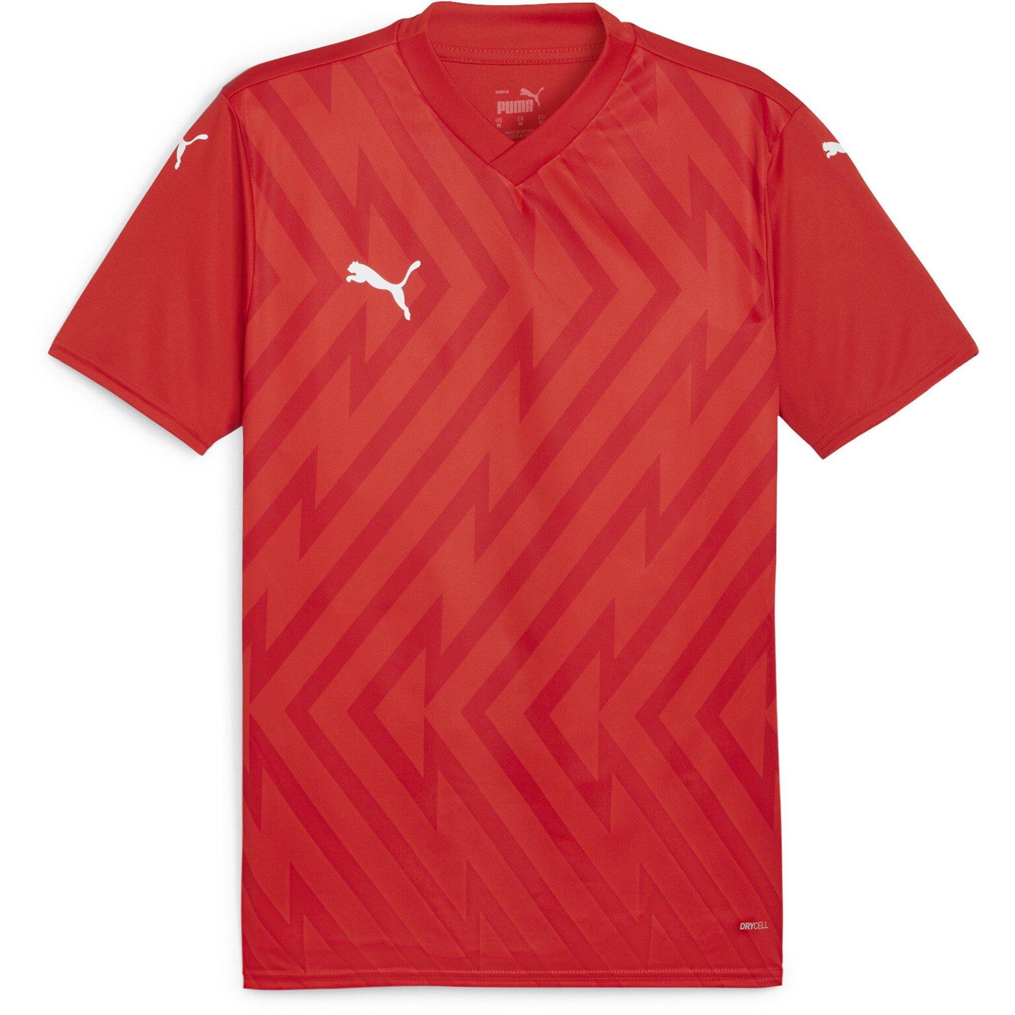 Red/White - Puma - Puma Teamglory Jersey T-Shirt Mens - 1