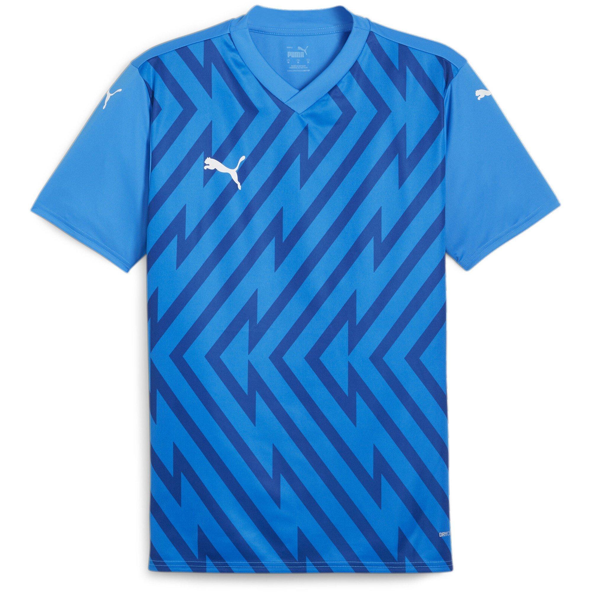 Blue/White - Puma - Puma Teamglory Jersey T-Shirt Mens - 1