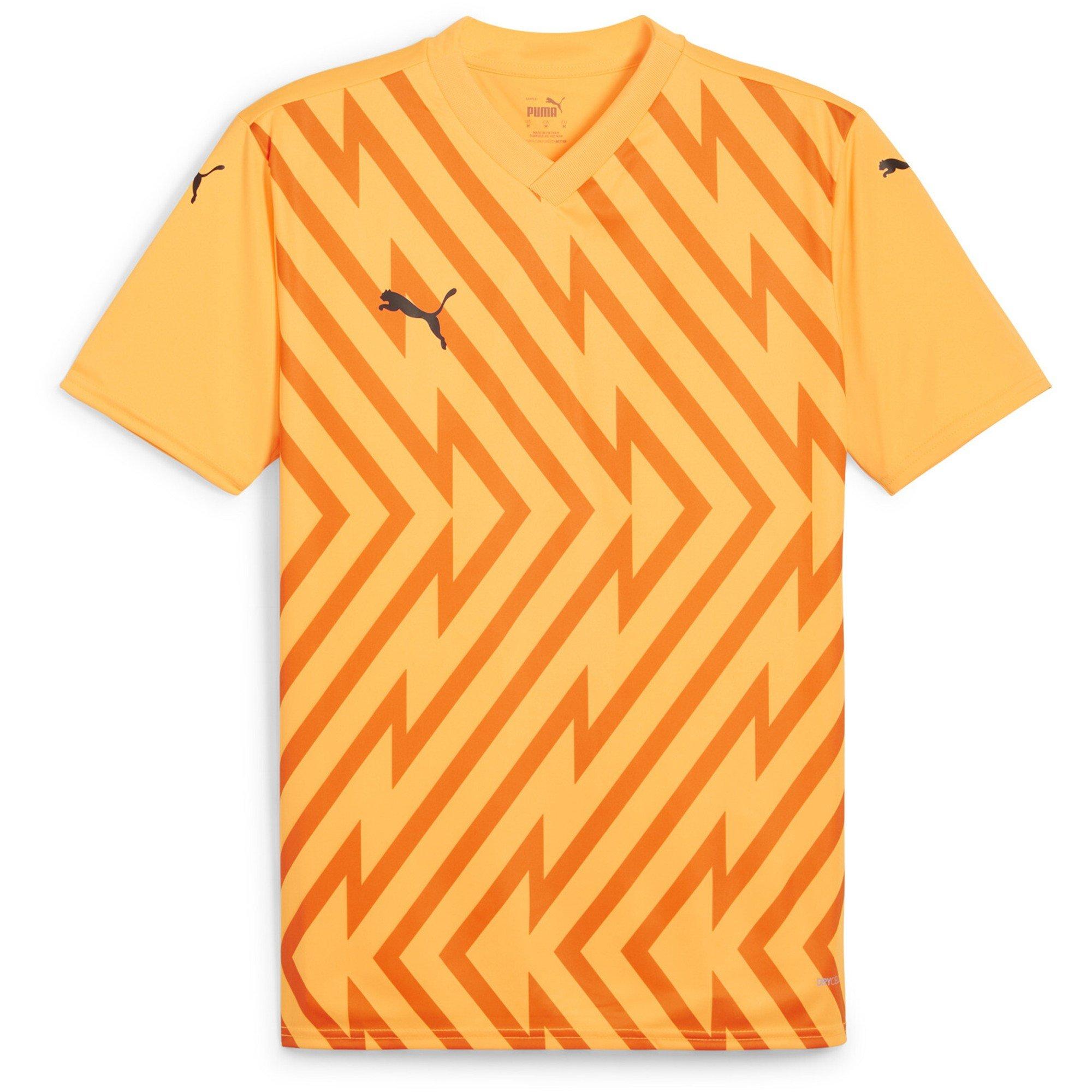 Sun Stream/Blk - Puma - Puma Teamglory Jersey T-Shirt Mens - 1