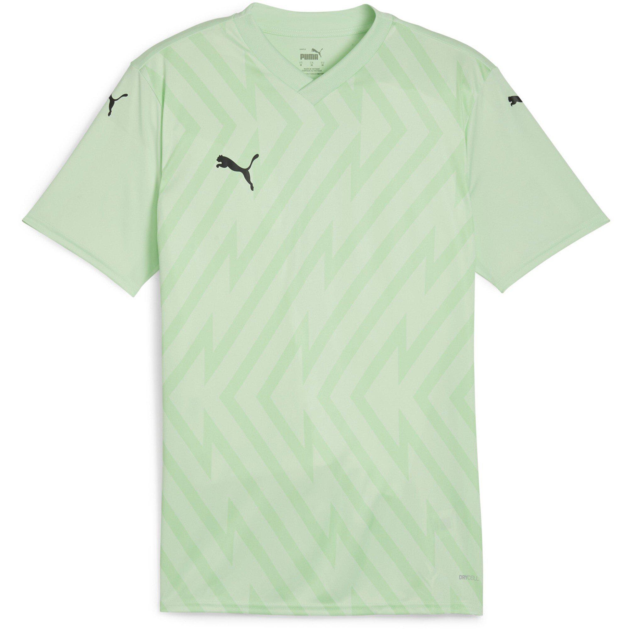 Puma Men's Teamglory Jersey T-Shirt - Fresh Mint/Blk - XL