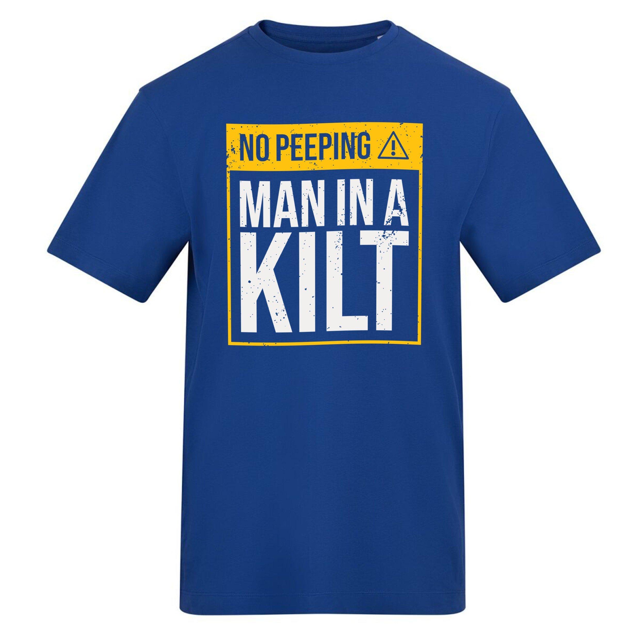 Printed Novelty Scottish Football Fan Tee