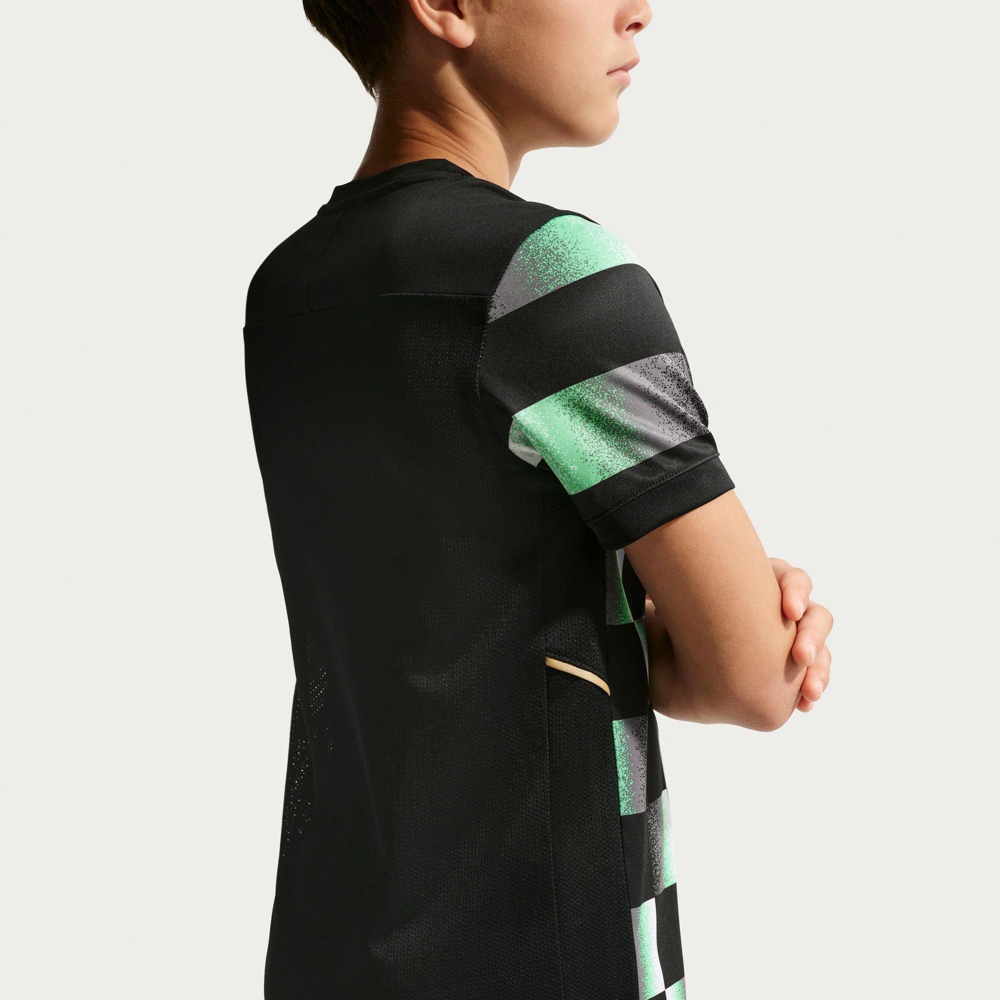 Blk/Menta/Gold - Nike - Nike Acd25 Ss Top Jn64 - 6