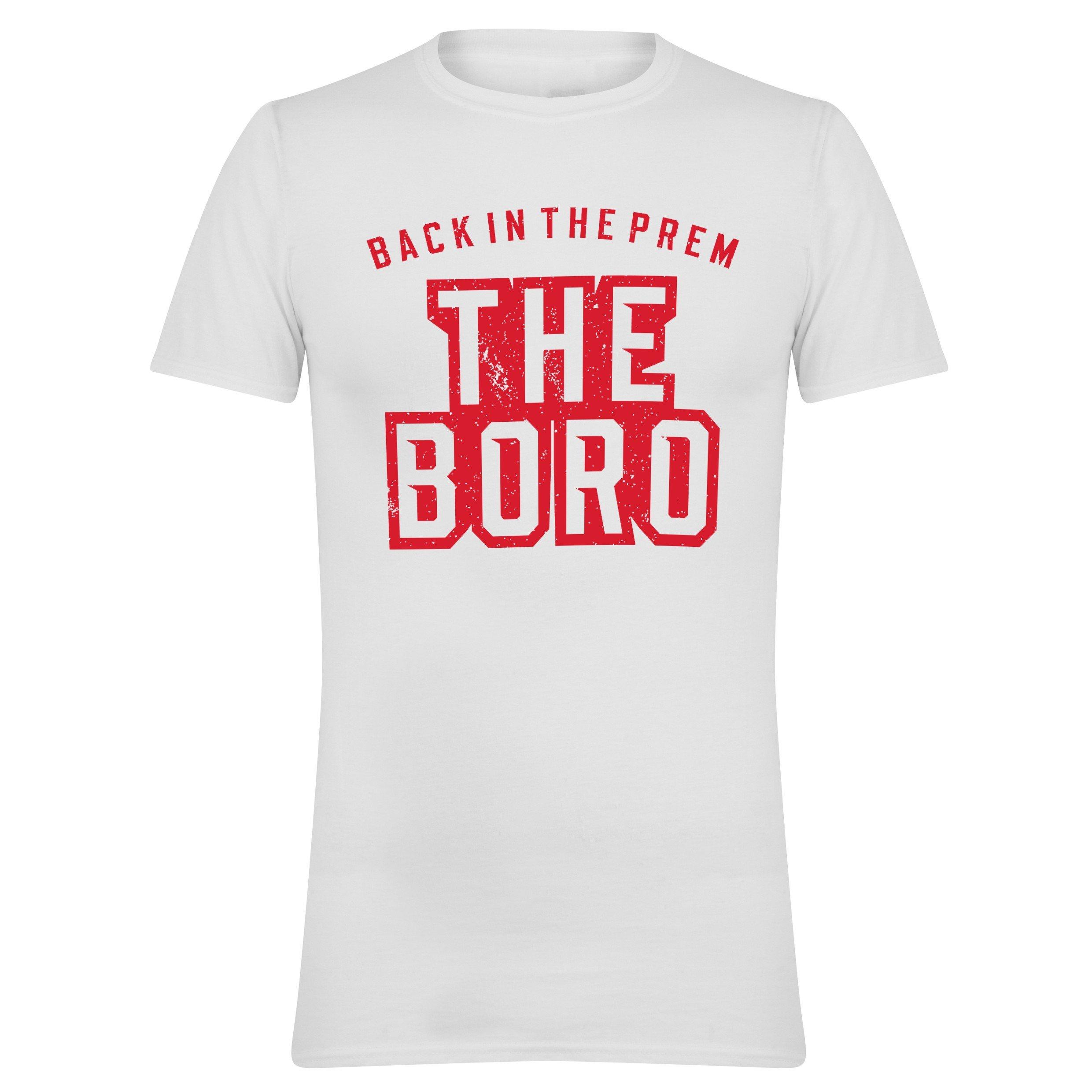 Printed Adults Middlesbrough Fan Tee