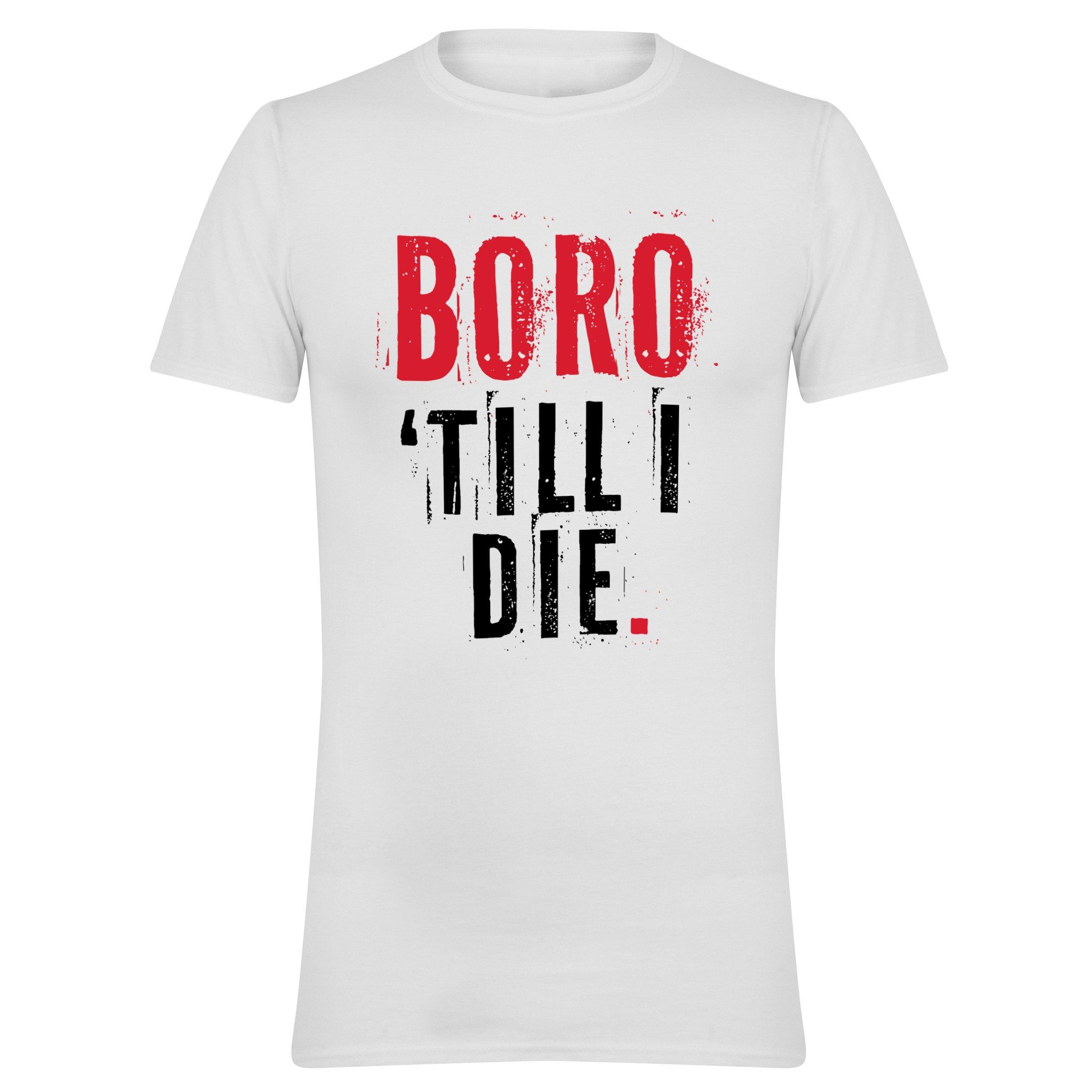 Printed Adults Middlesbrough Fan Tee