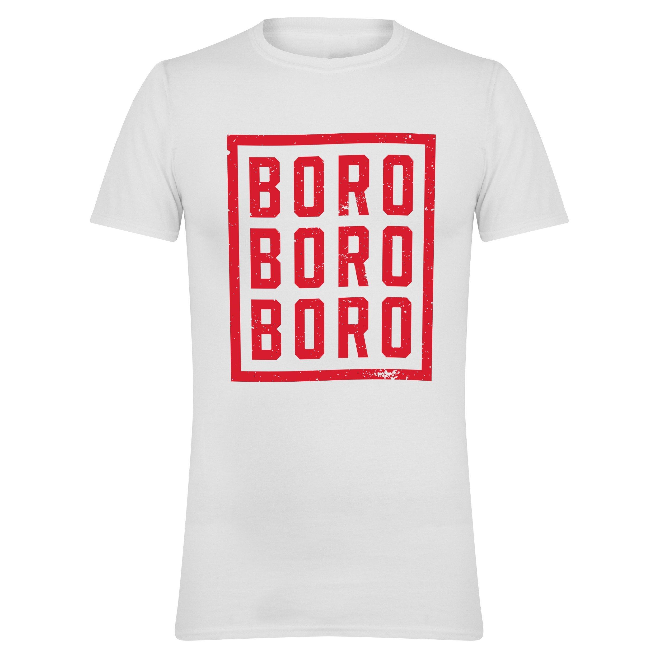 Printed Adults Middlesbrough Fan Tee