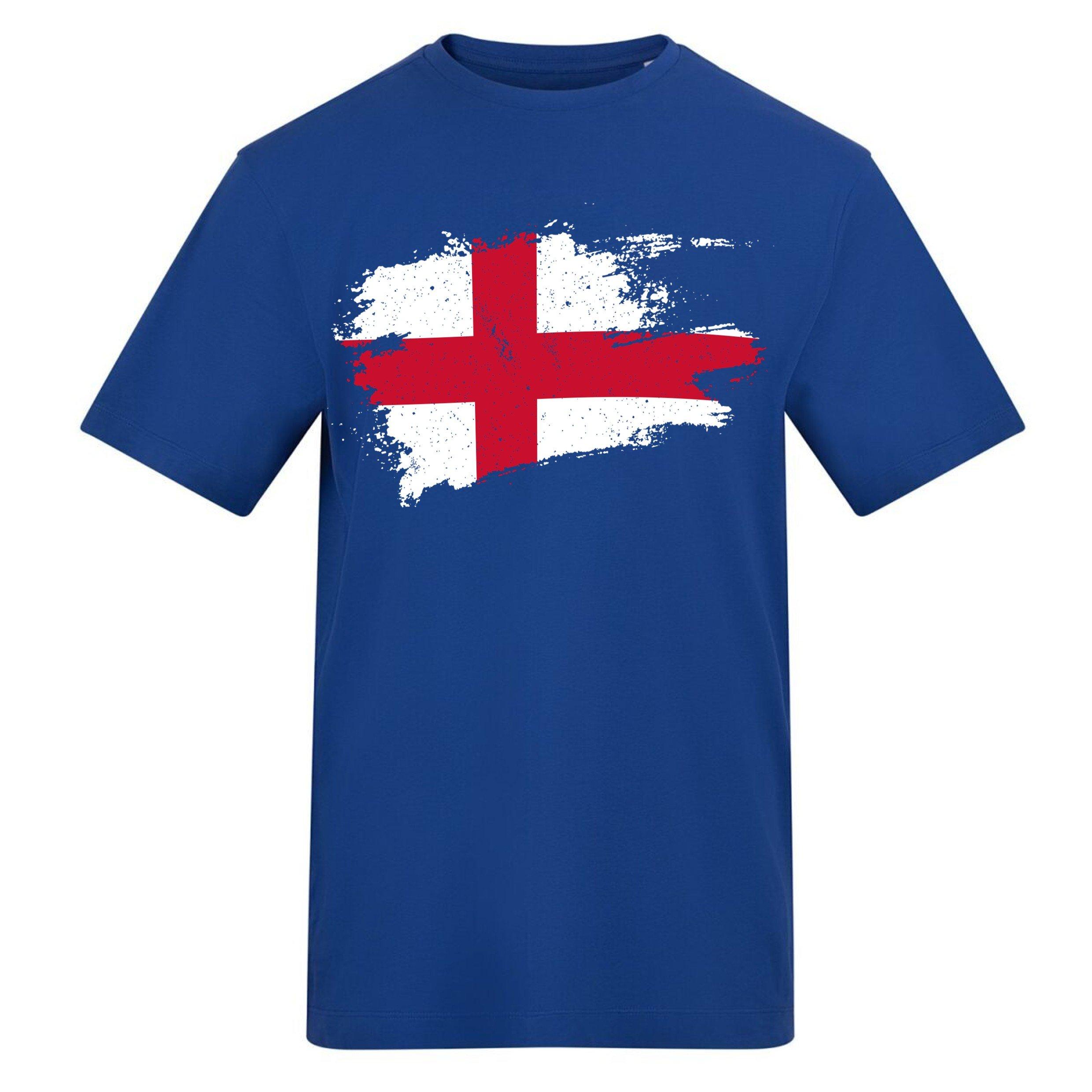 Printed Adult Football Flag Tee
