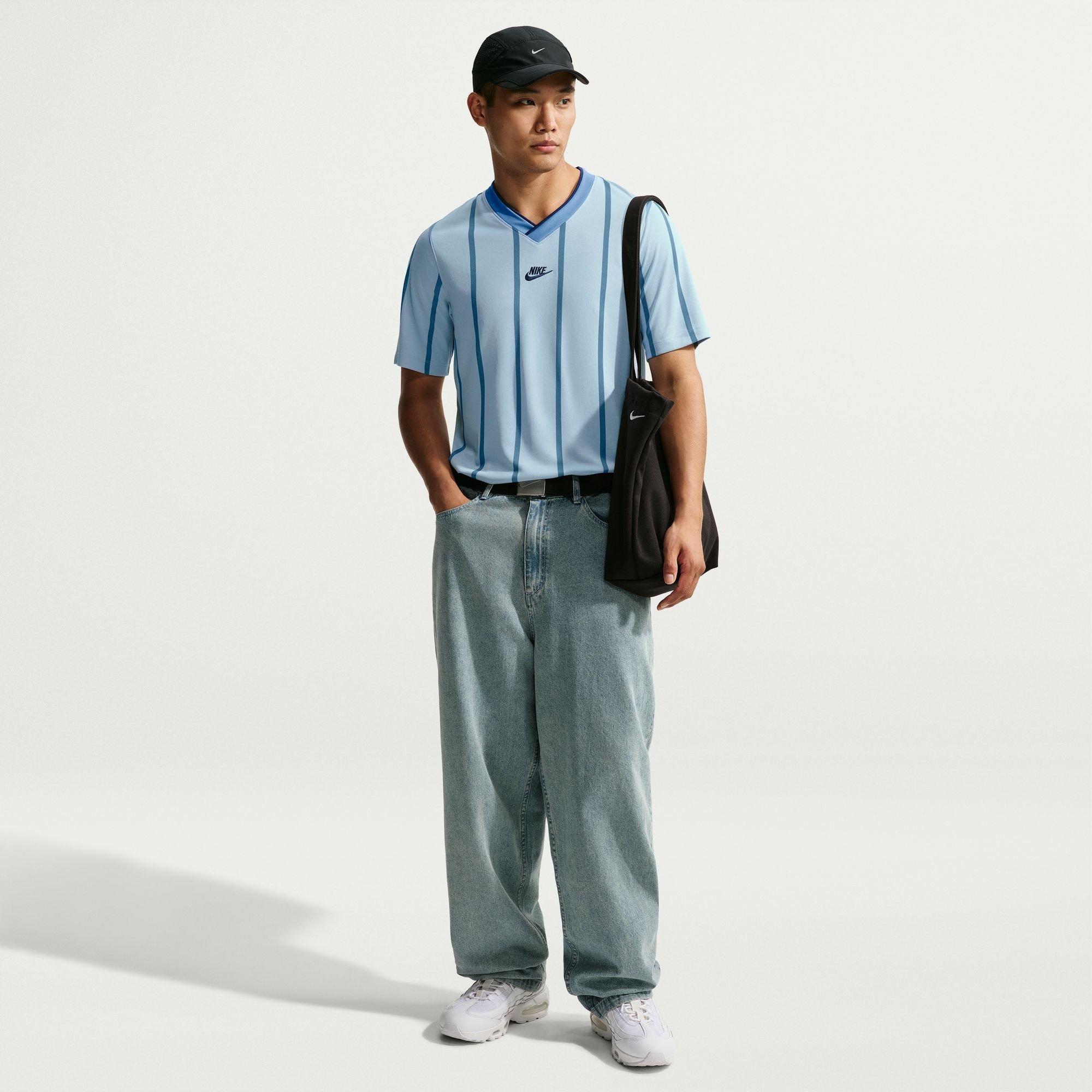 Work Blue - Nike - Nike Prmr Strp SS Js Sn64 - 4