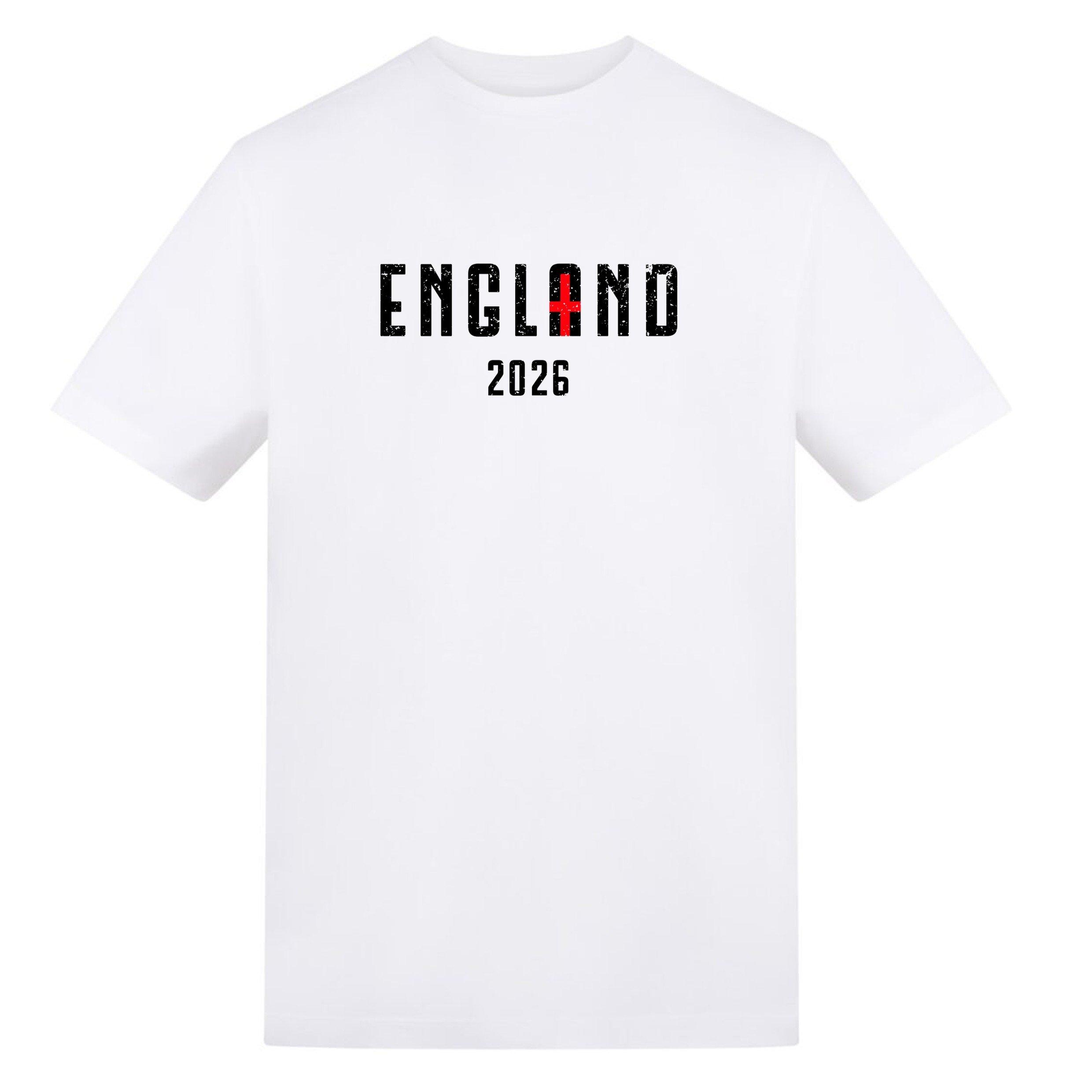 Adults Printed England World Cup Tee