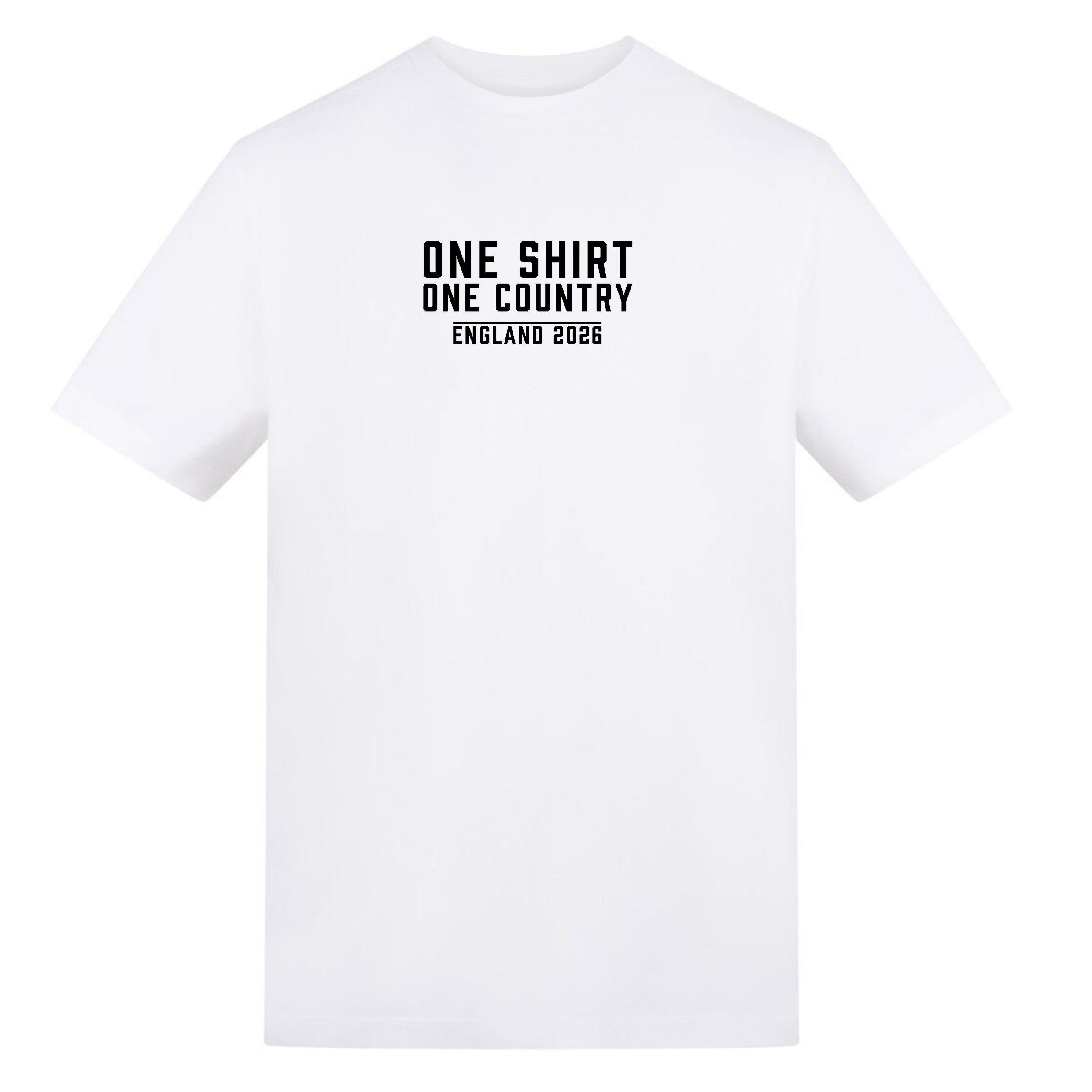 AWD Adults Printed England World Cup Tee