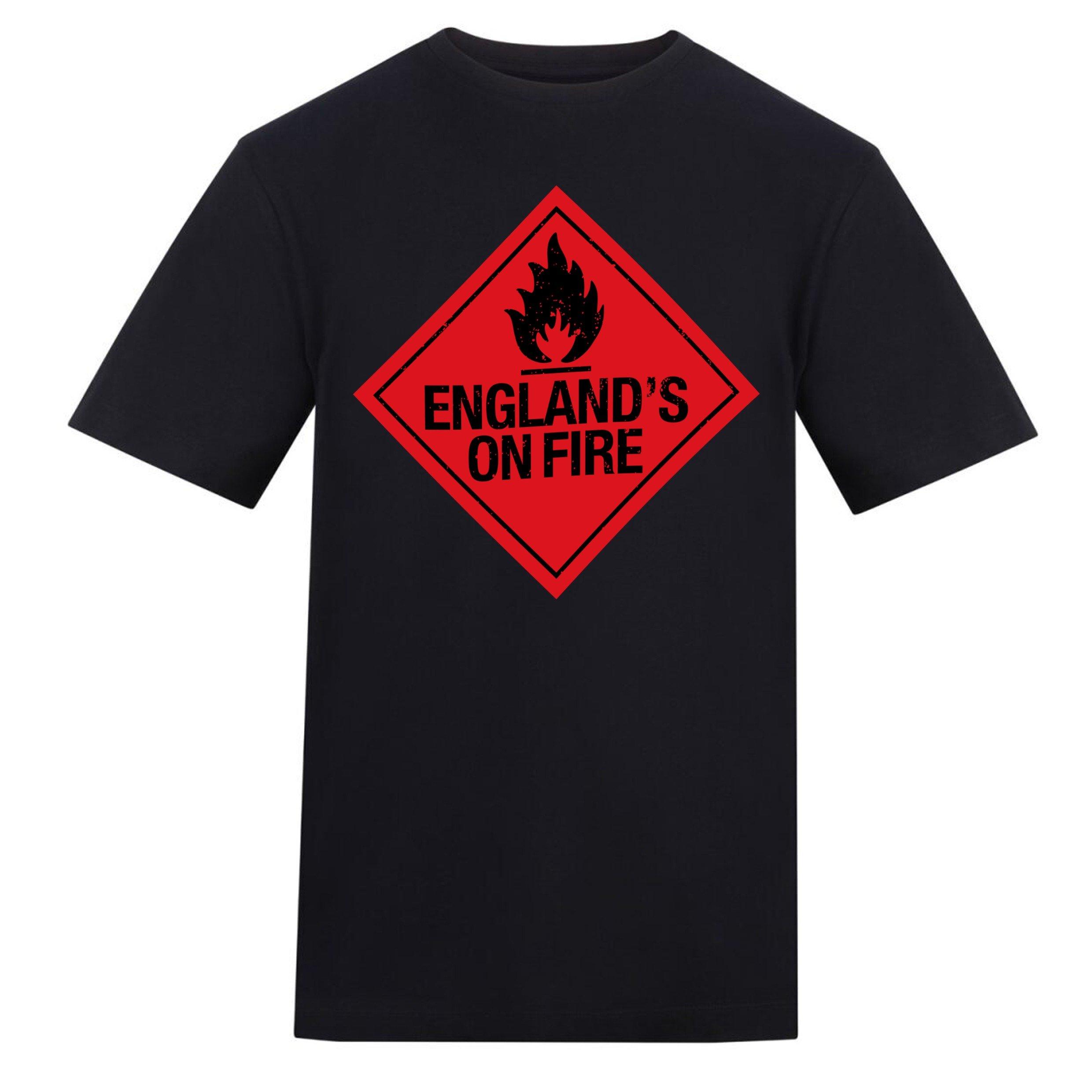 AWD Adults Printed England World Cup Tee