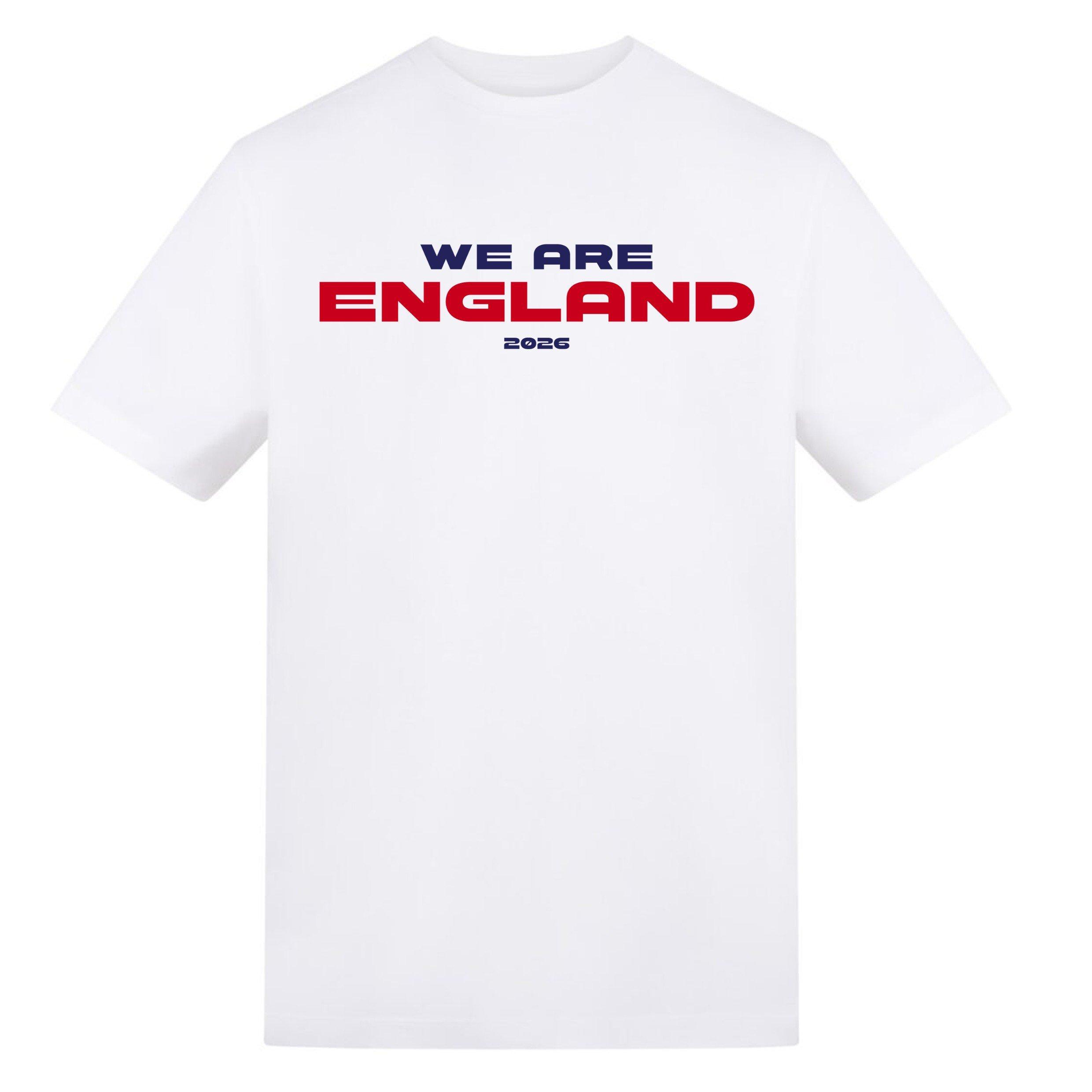 AWD Adults Printed England World Cup Tee