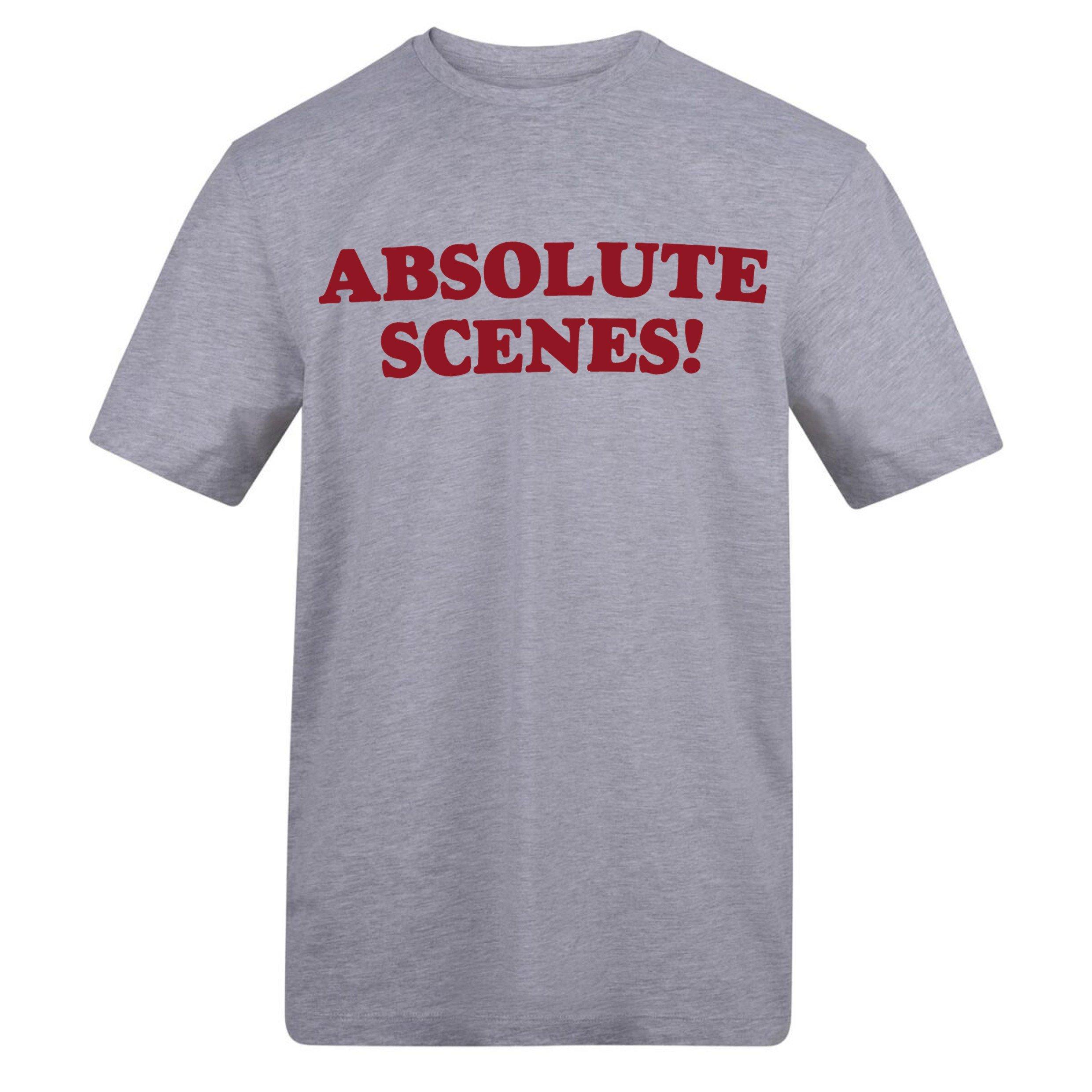 Absolute Scenes - AWD - Adults Printed Novelty Football Fan Tee