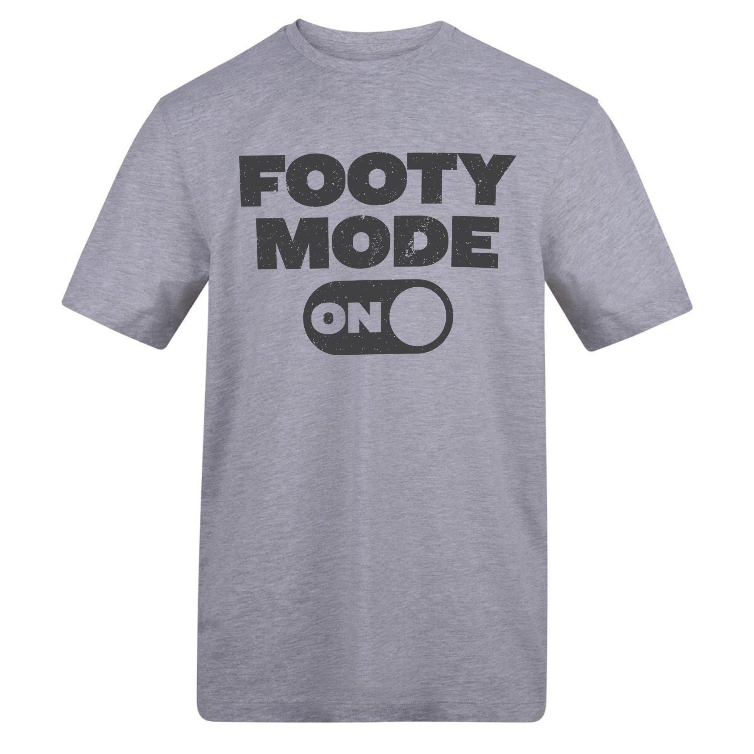 Adults Printed Novelty Football Fan Tee