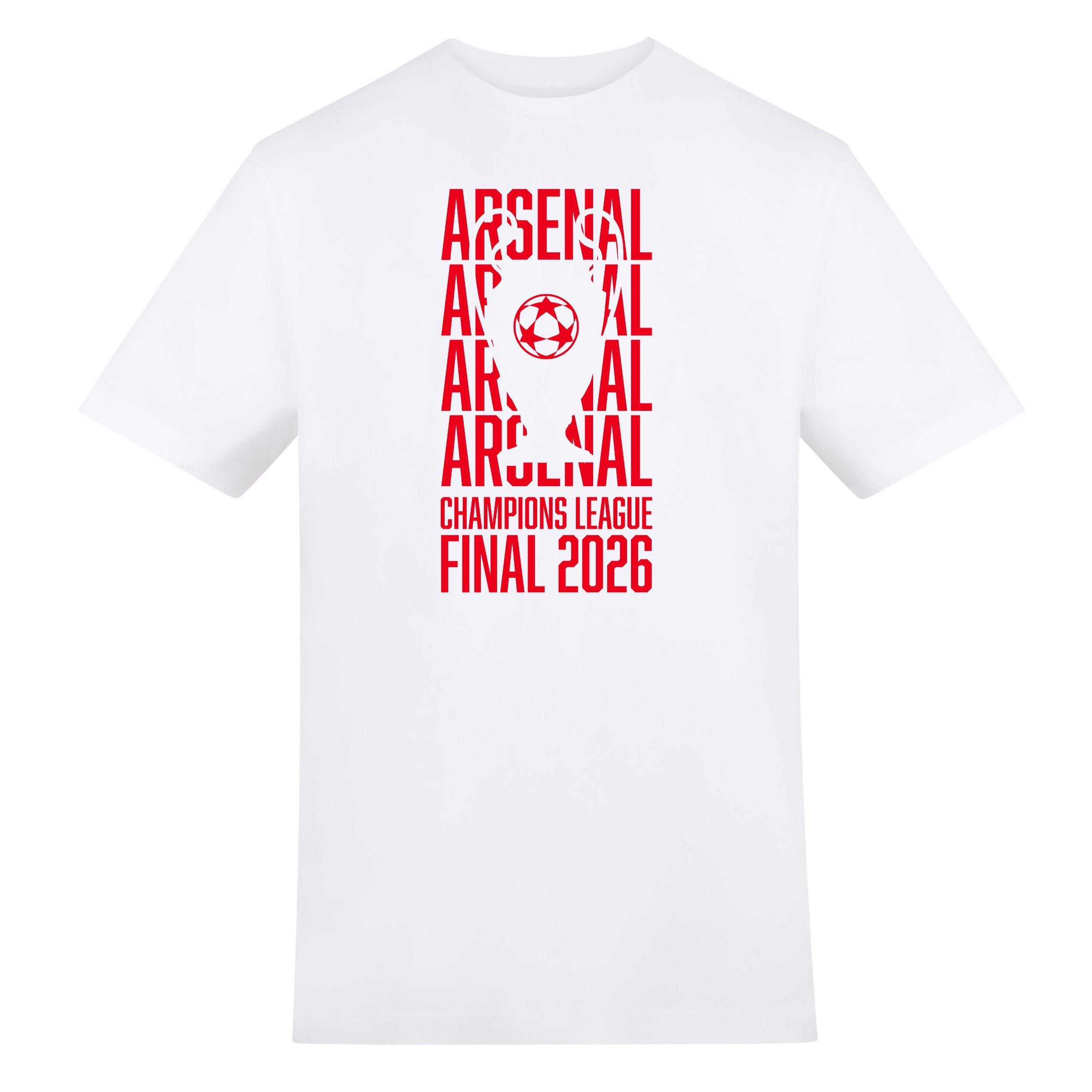 Adults Printed Champions League Finals 2026 Fan Tee