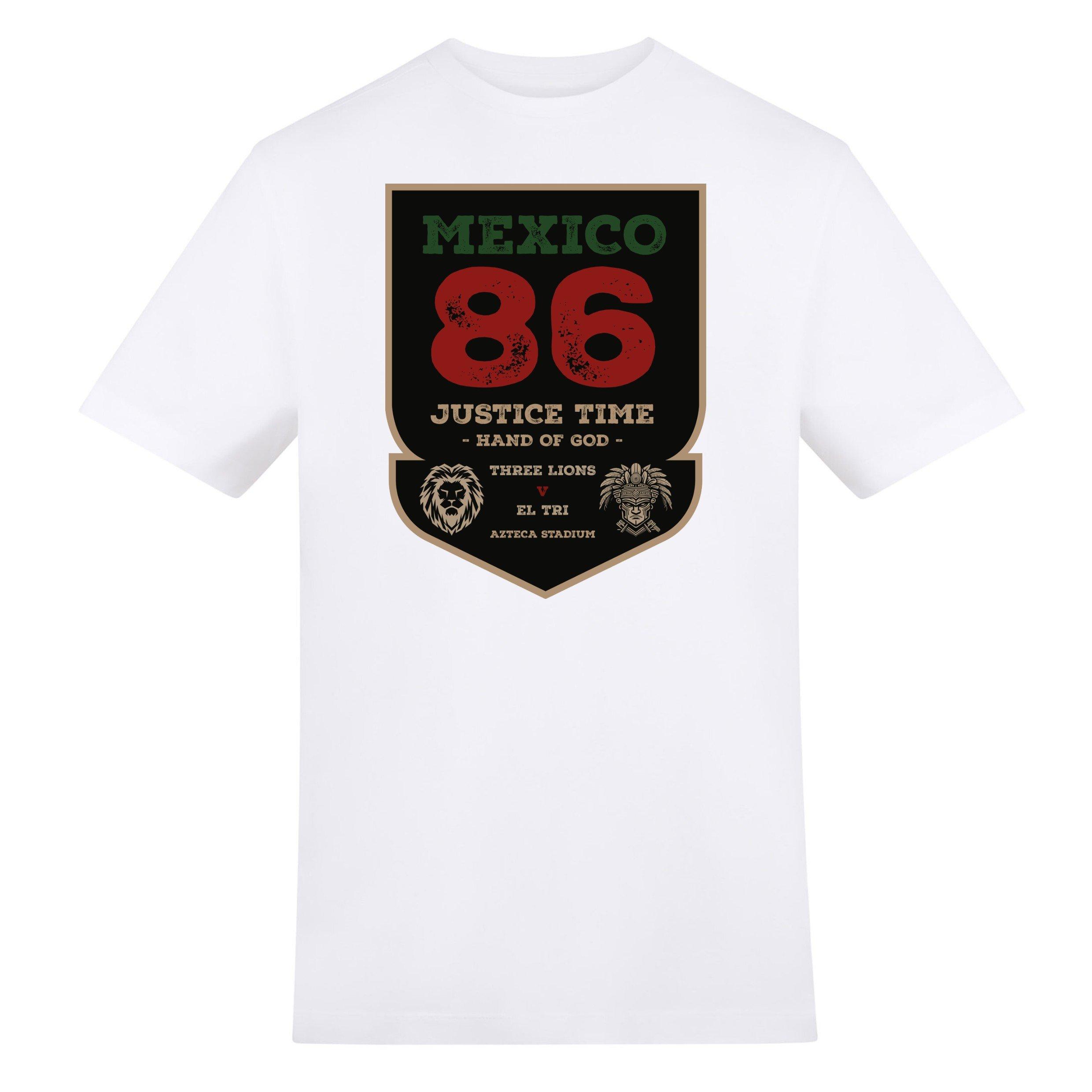 Adults Printed Mexico 86 Fan Tee