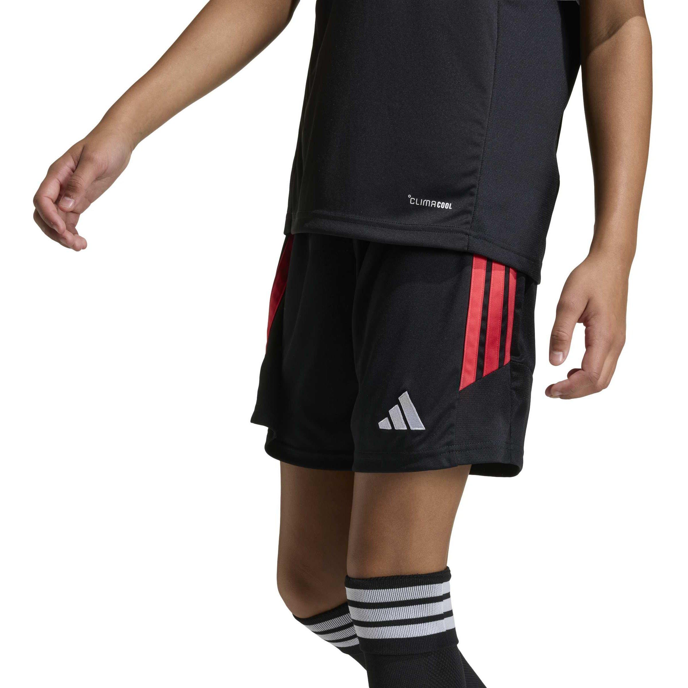 Black/Selure - adidas - Kids' Tiro 26 League Short-Sleeve T-Shirt - 9