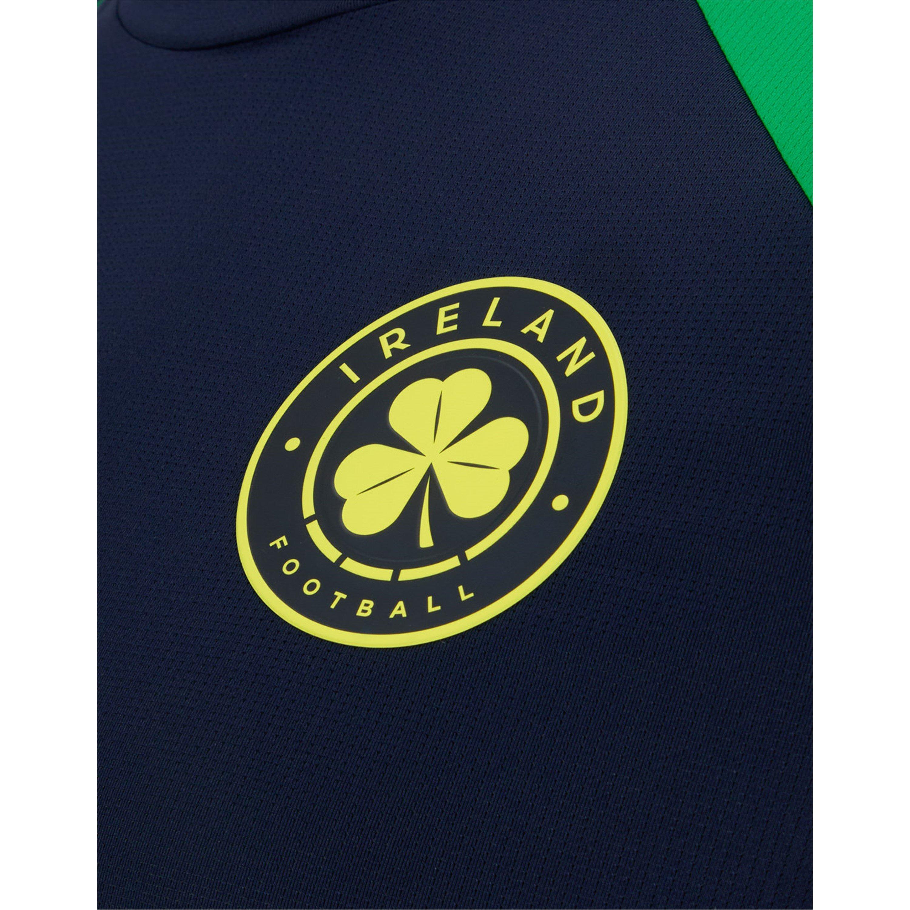 Marine/Groen - Castore - Castore Ireland Performance Short Sleeve Tee Senior - 4