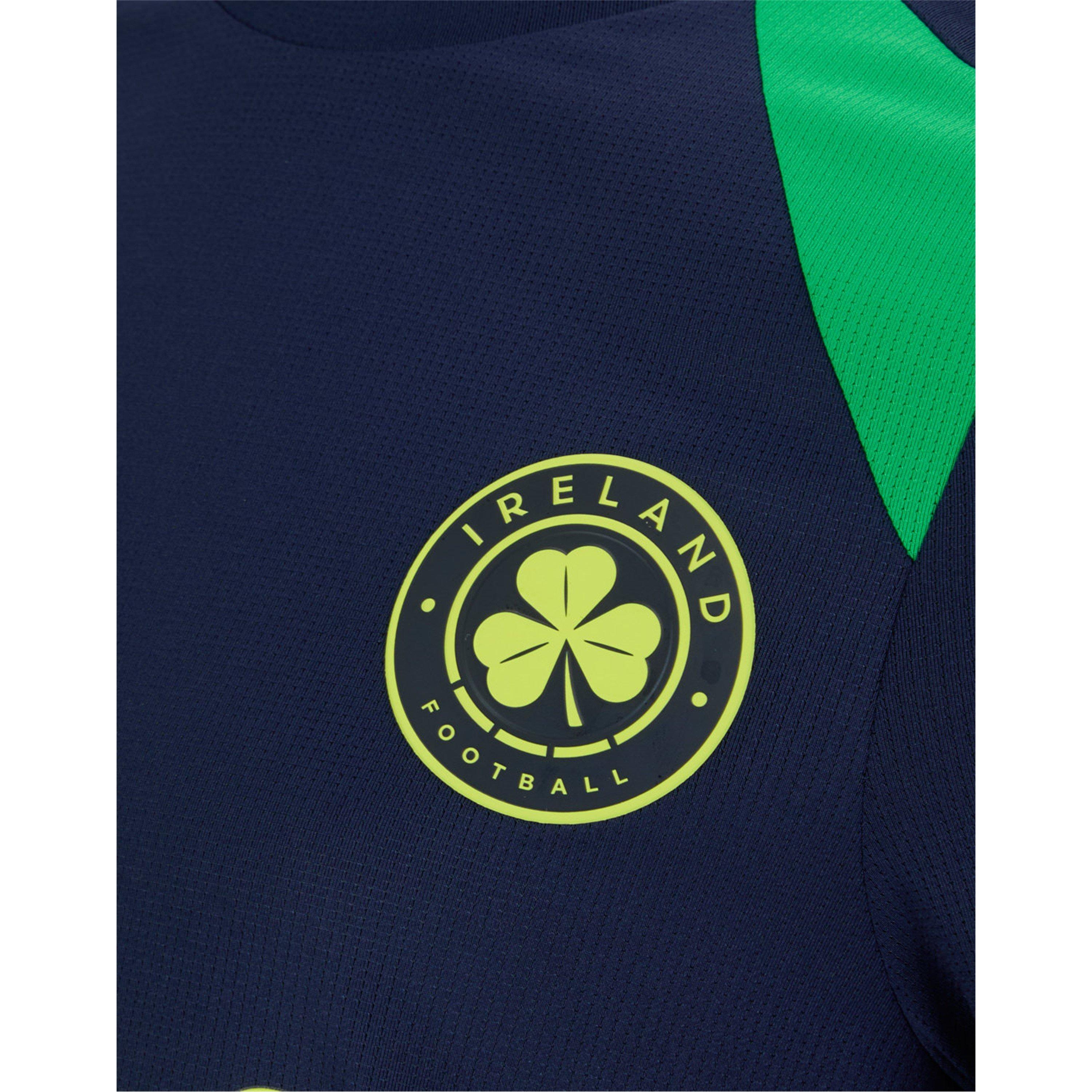 Marine/Groen - Castore - Castore Ireland Performance Short Sleeve Tee Junior - 4