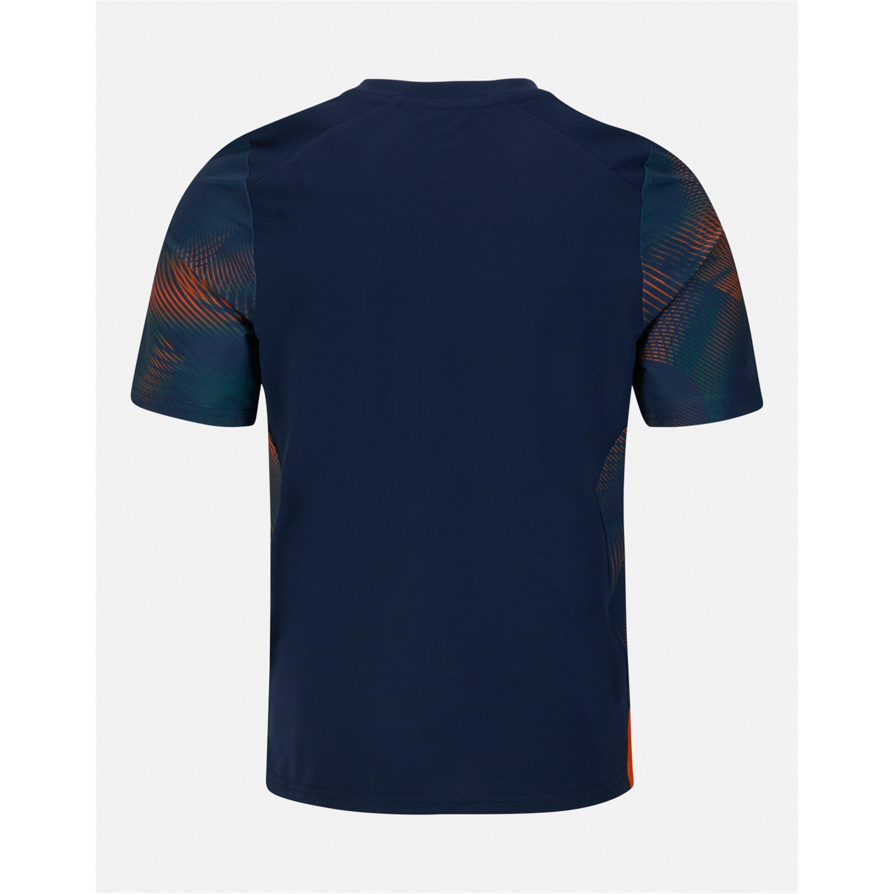 Marineblauw/Oranje - Castore - Castore Ireland Pre Match Short Sleeve Tee Junior - 2