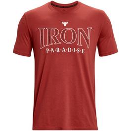 Under Armour UA  Project Rock Paradise T-shirt Mens