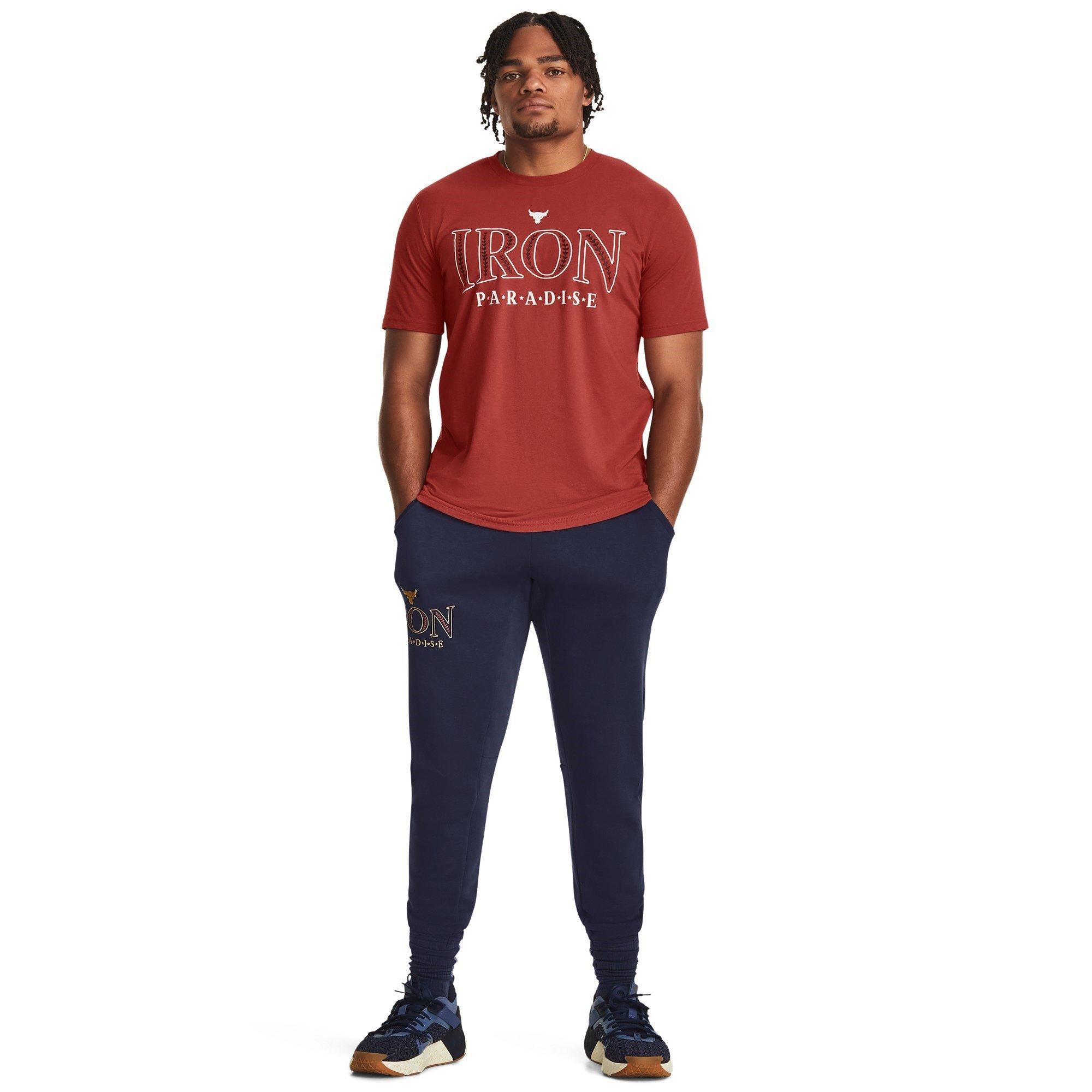 Red - Under Armour - Project Rock Paradise T-shirt Mens - 6