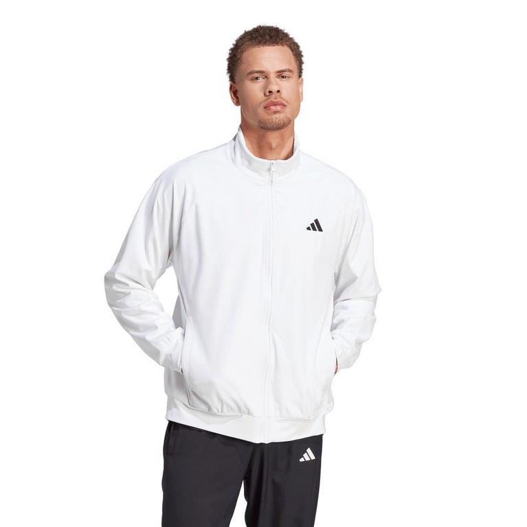 Blanco - adidas - Tennis Velour Pro Jacket Mens - 2
