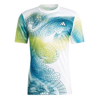 adidas Tennis Printed Pro T-Shirt 2023 2024 Adults