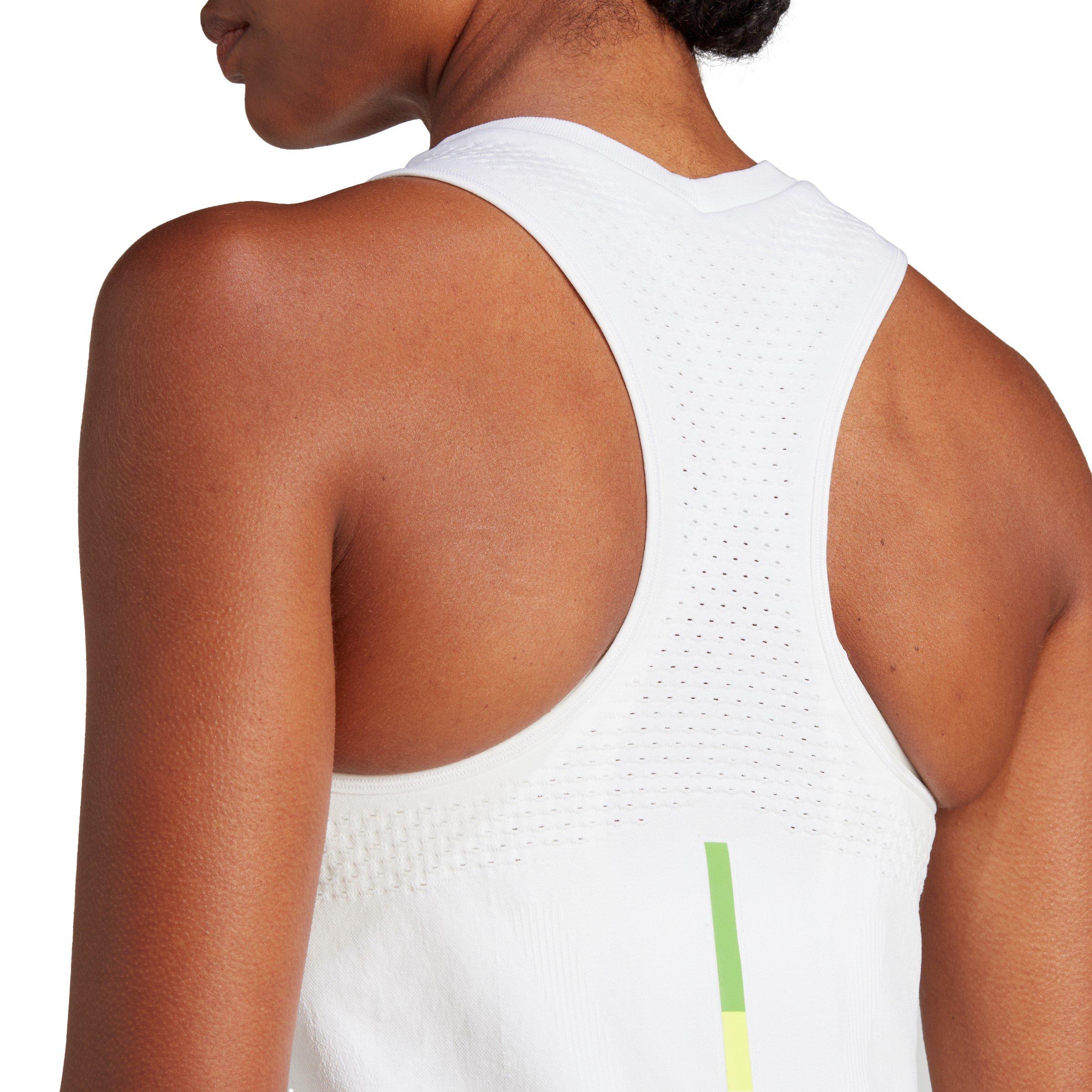 Weiß - adidas - AEROREADY Pro Seamless Tennis Tank Top Women's - 6