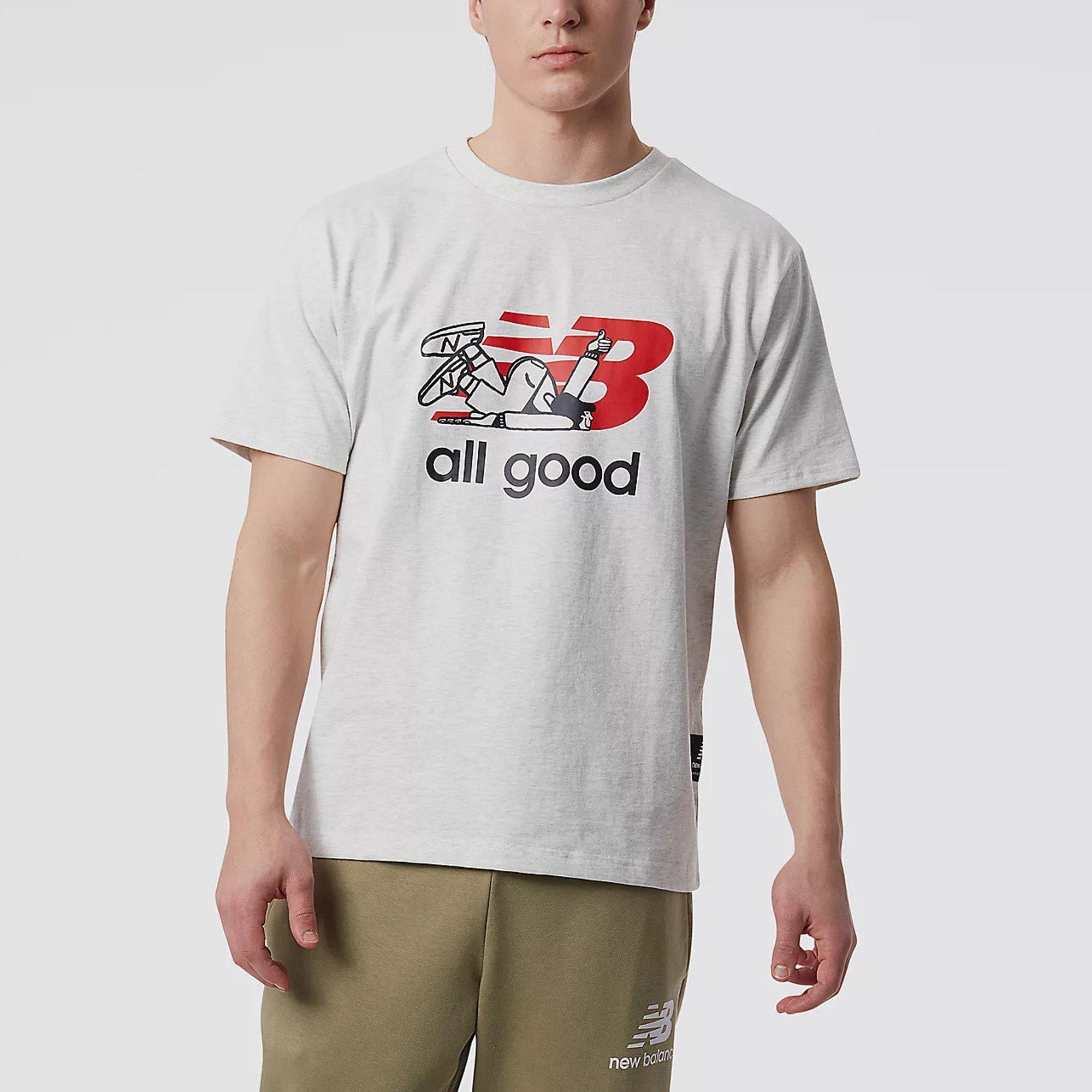 New Balance Athletics Seb Curi All Good Mens T Shirt Regular Fit T