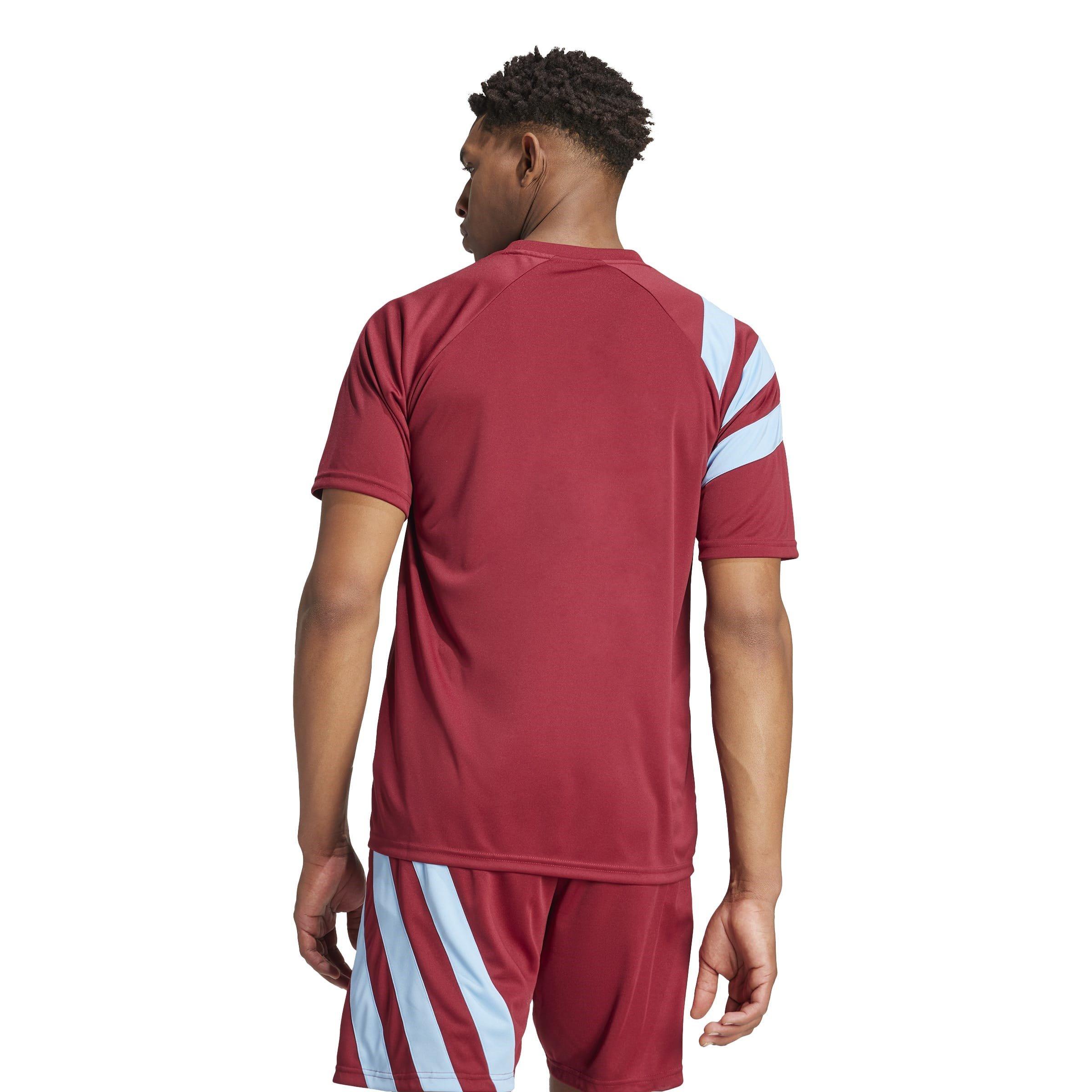 burgundy 2/azul - adidas - Fortore 23 Football Shirt Mens - 4