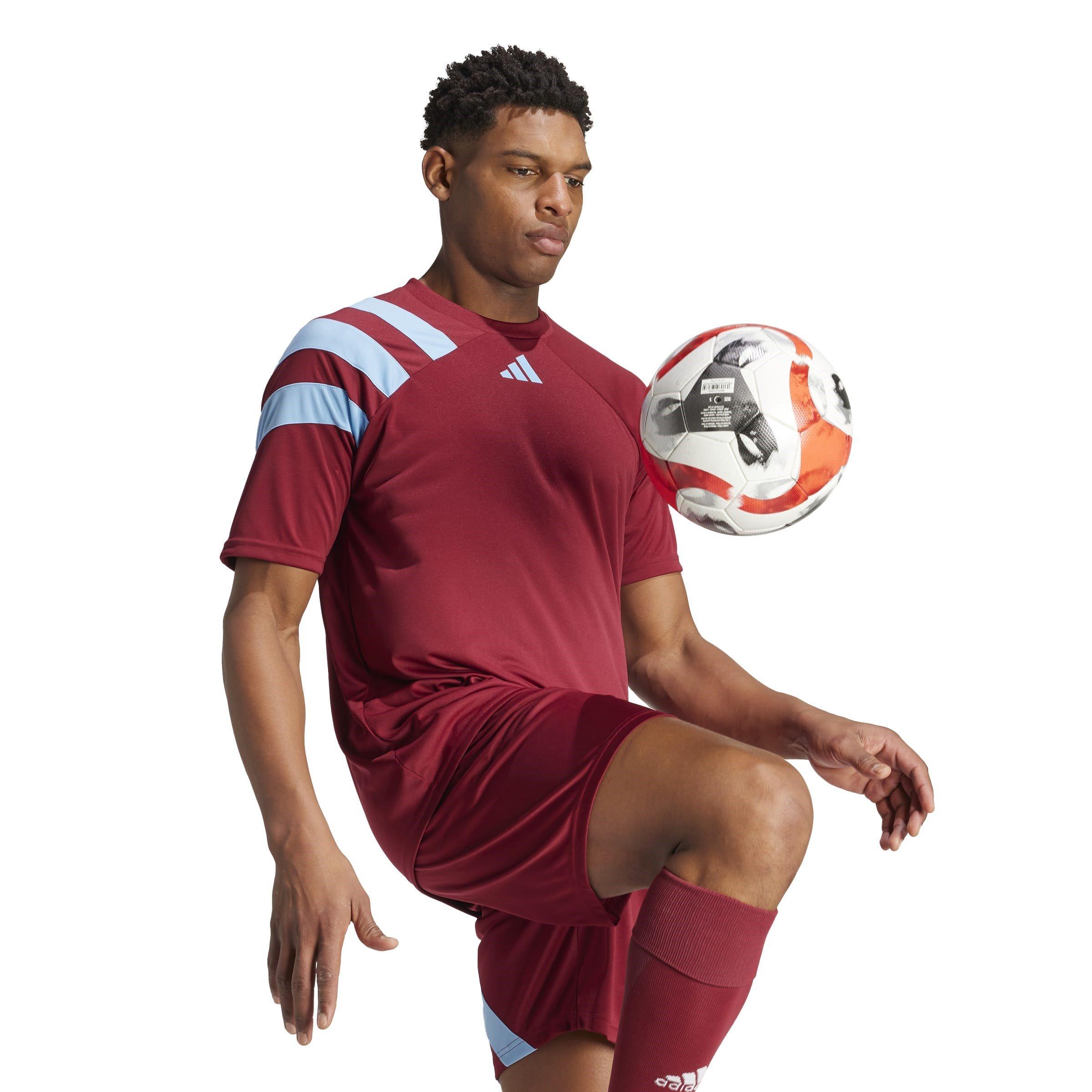 burgundy 2/azul - adidas - Fortore 23 Football Shirt Mens - 6