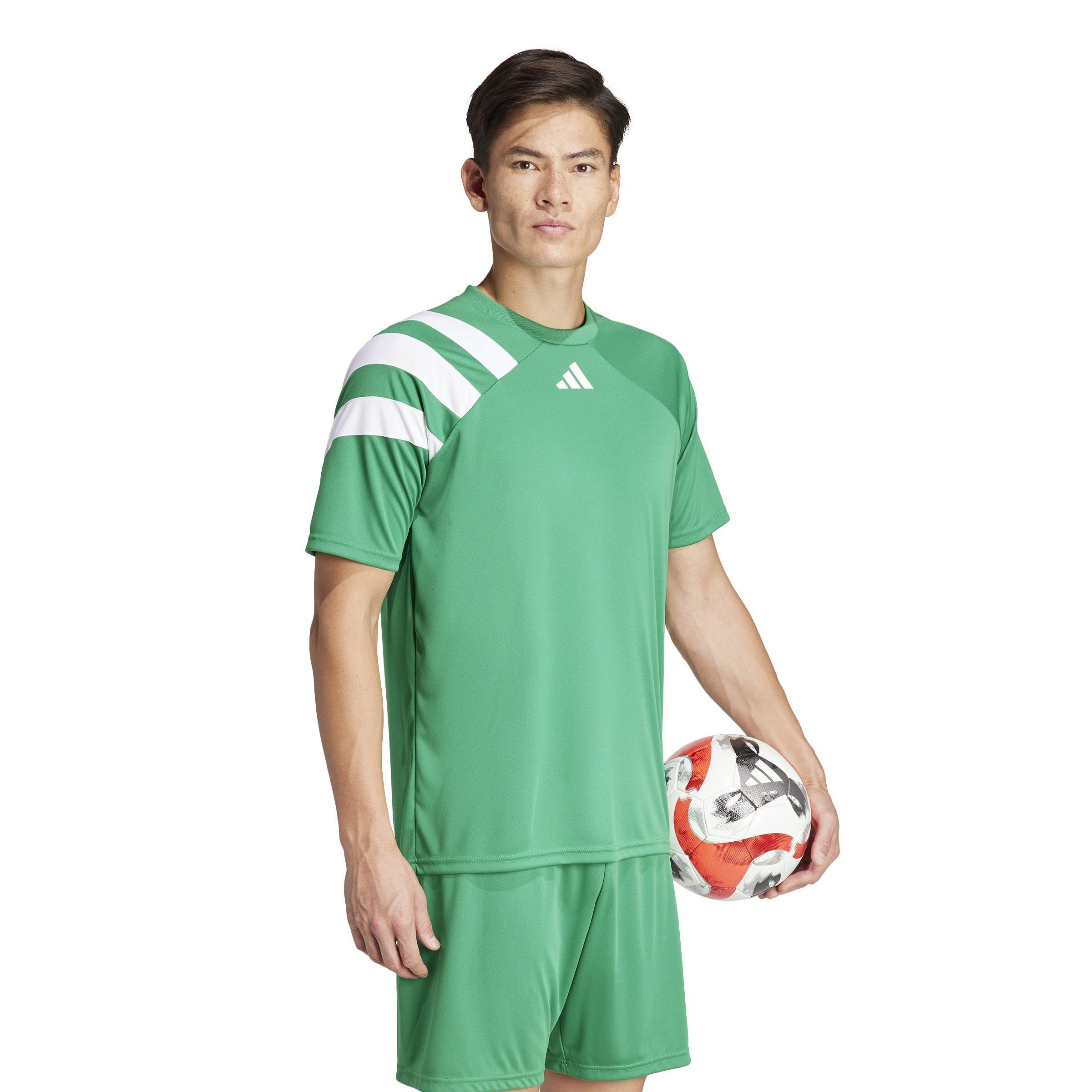 Verde/Branco - adidas - Fortore 23 Football Shirt Mens - 4