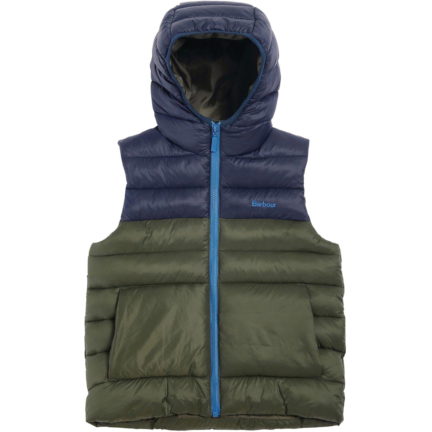 Olive OL51 - Barbour - Kids' Roker Water Resistant Quilted Gilet - 1