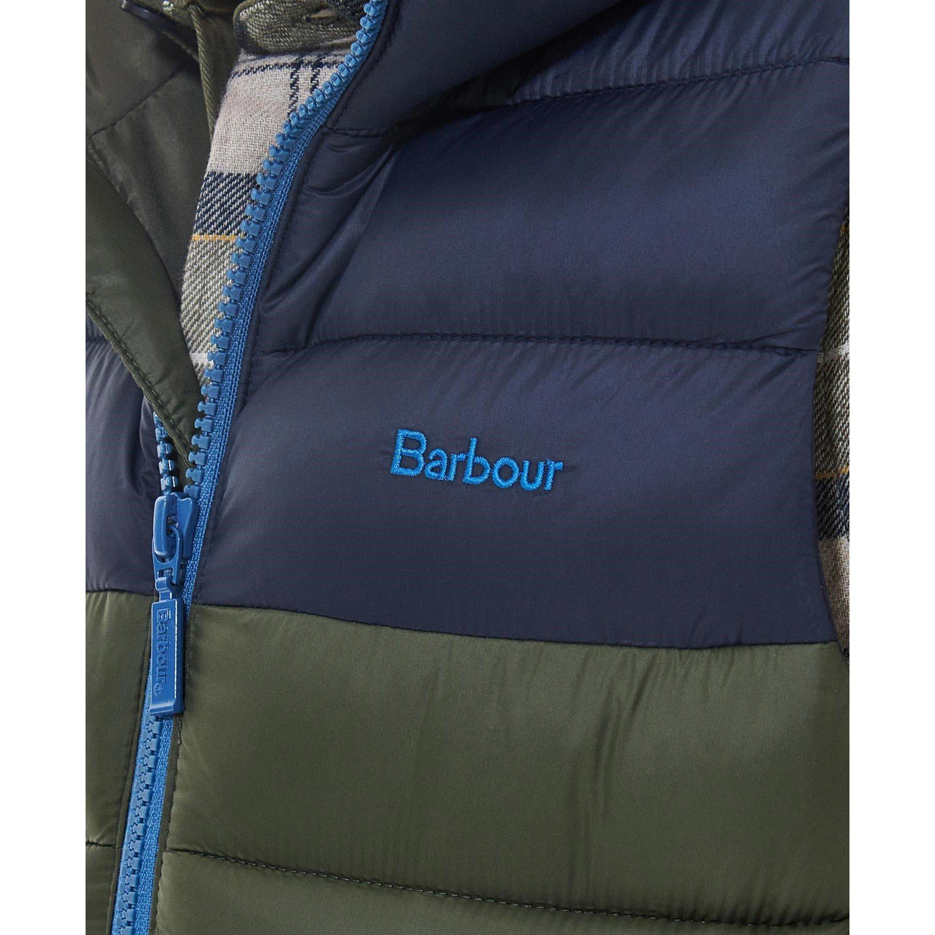 Olive OL51 - Barbour - Kids' Roker Water Resistant Quilted Gilet - 7