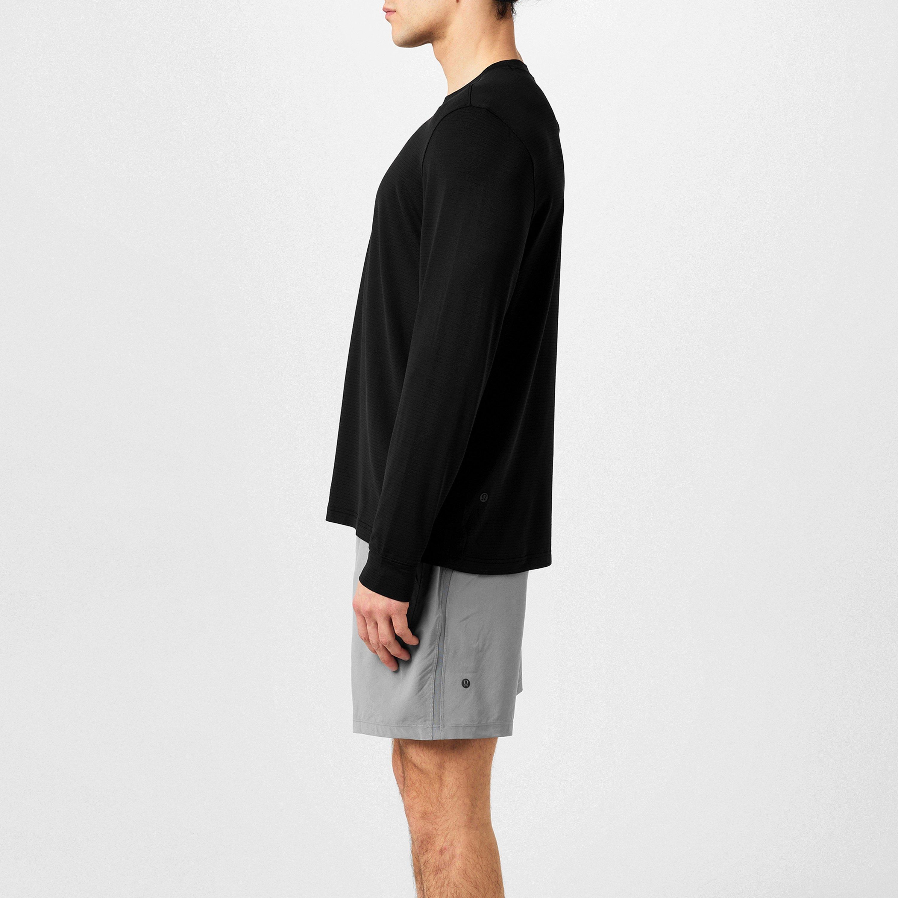 Black - Lululemon - Men'S License To Train Long Sleeve Shirt - 2