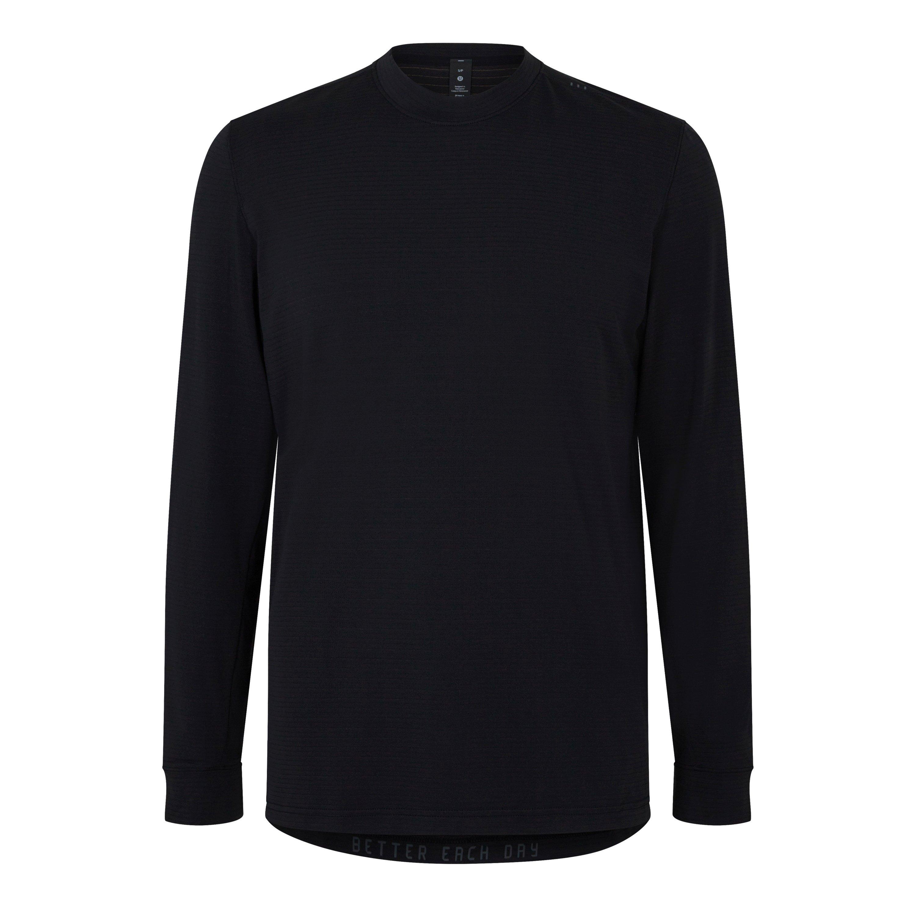 Black - Lululemon - Men'S License To Train Long Sleeve Shirt - 5