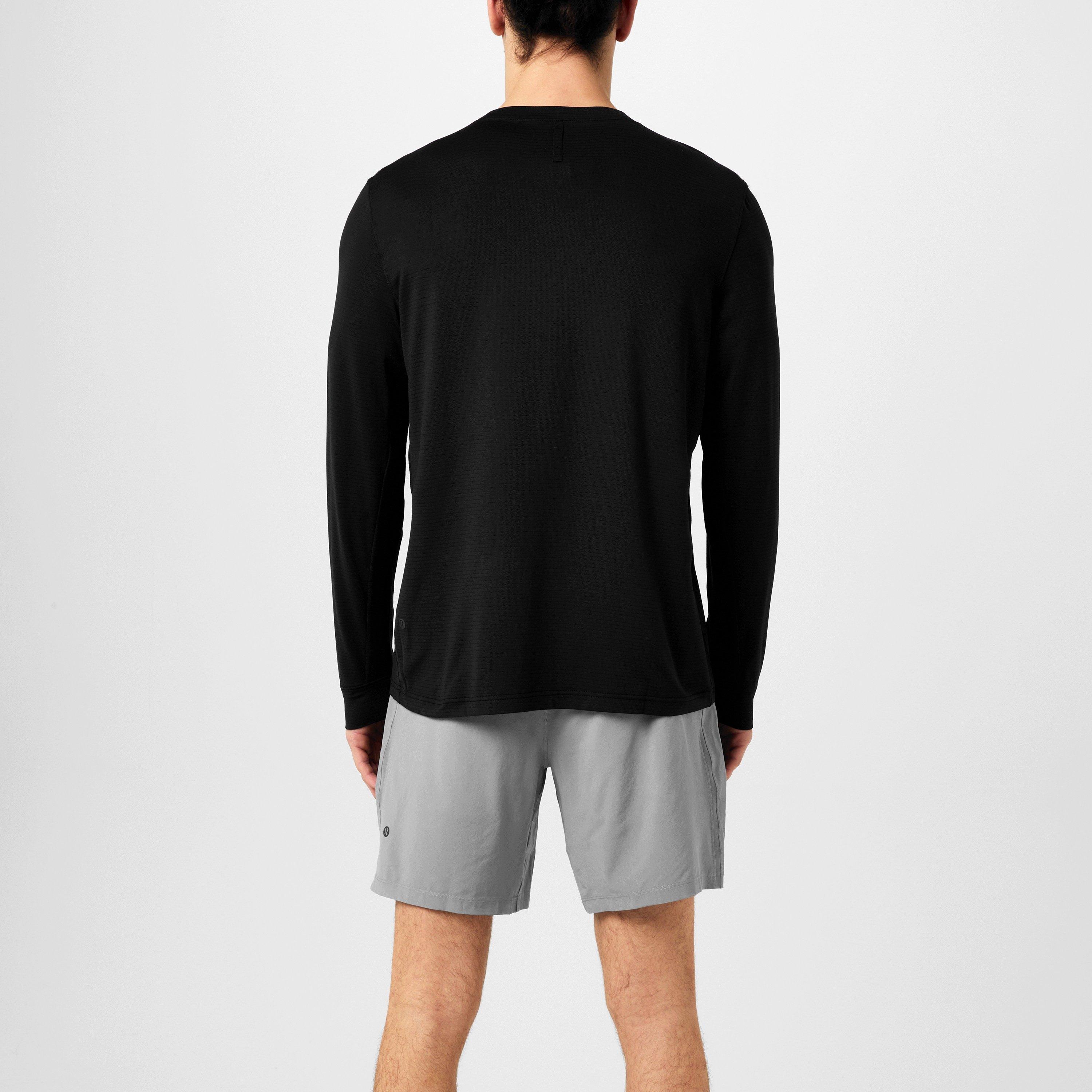 Black - Lululemon - Men'S License To Train Long Sleeve Shirt - 3