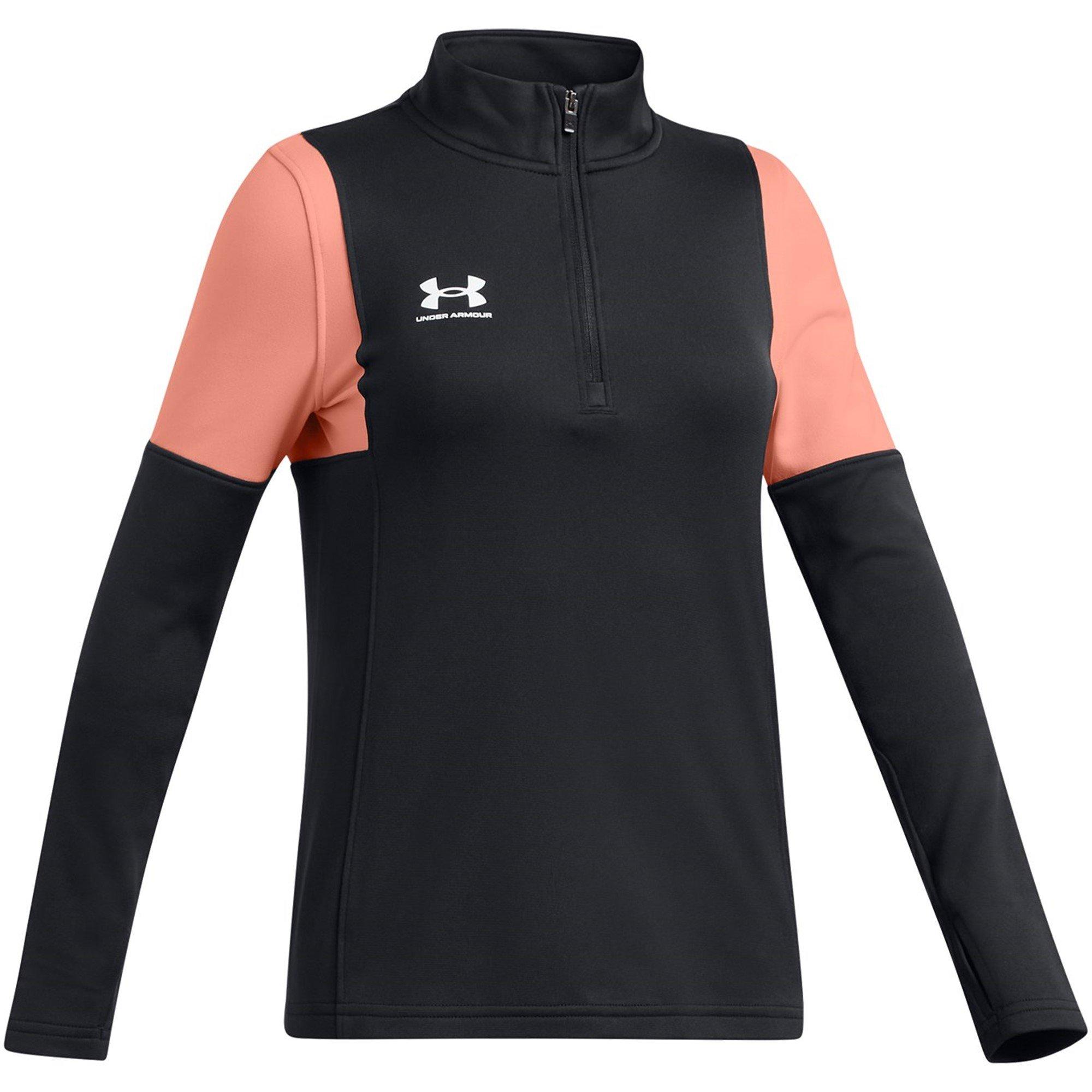 Crna - Under Armour - Challenger Long Sleeve Half Zip Rain Anorak - 3