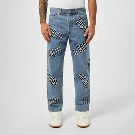 Gucci Carrot Print Jeans