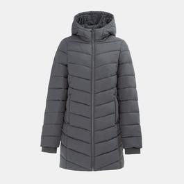 Slazenger Mid-Length Padded Jacket Womens