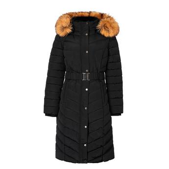 Firetrap zip-up fleece jacket Schwarz
