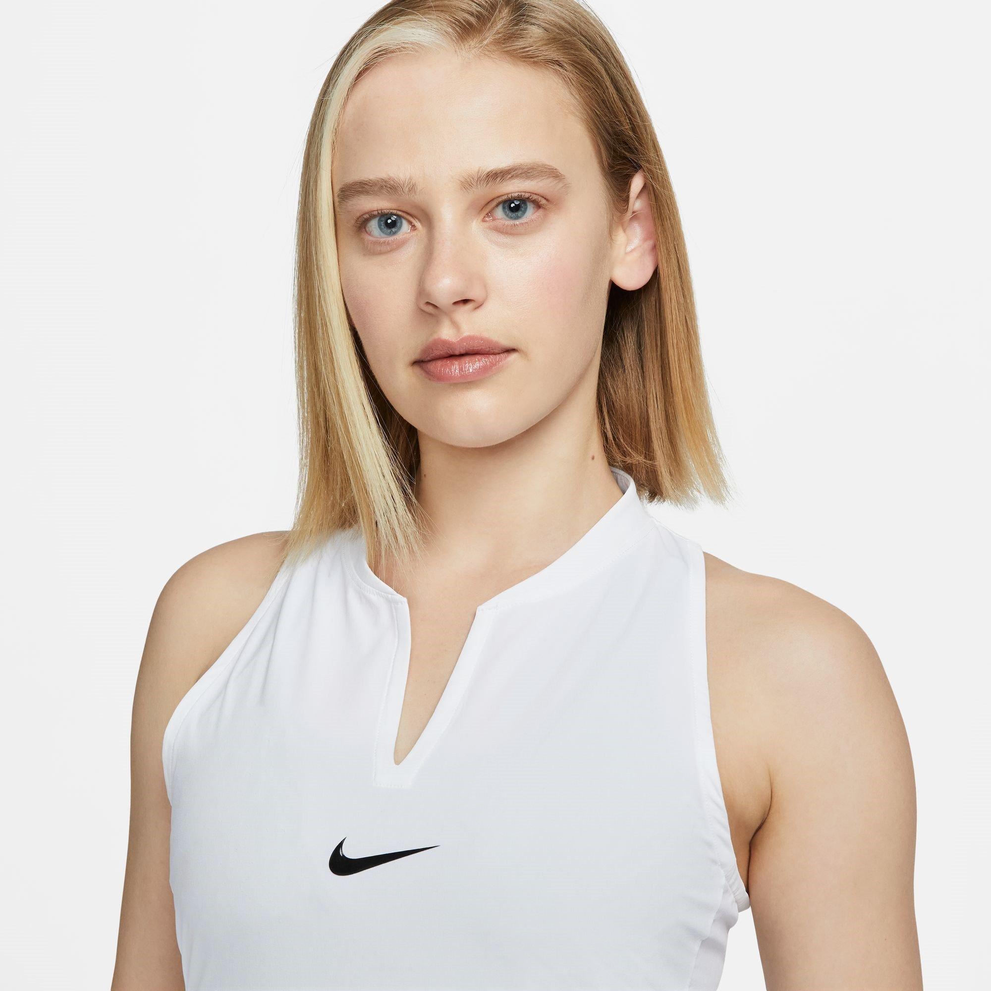 WHITE/BLACK - Nike - Dri-FIT Club Women's Dress - 3