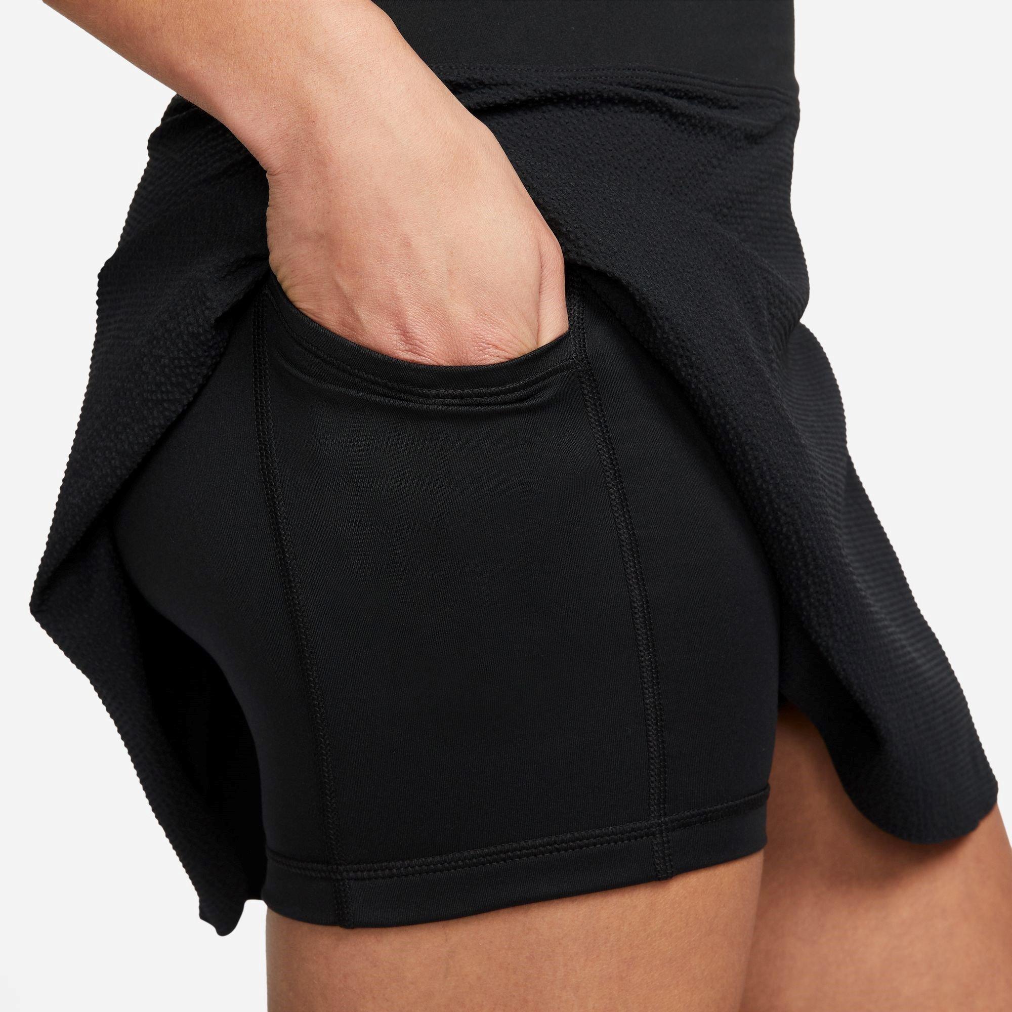 CRNO/BIJELO - Nike - Dri-FIT Club Women's Tennis Skirt - 5